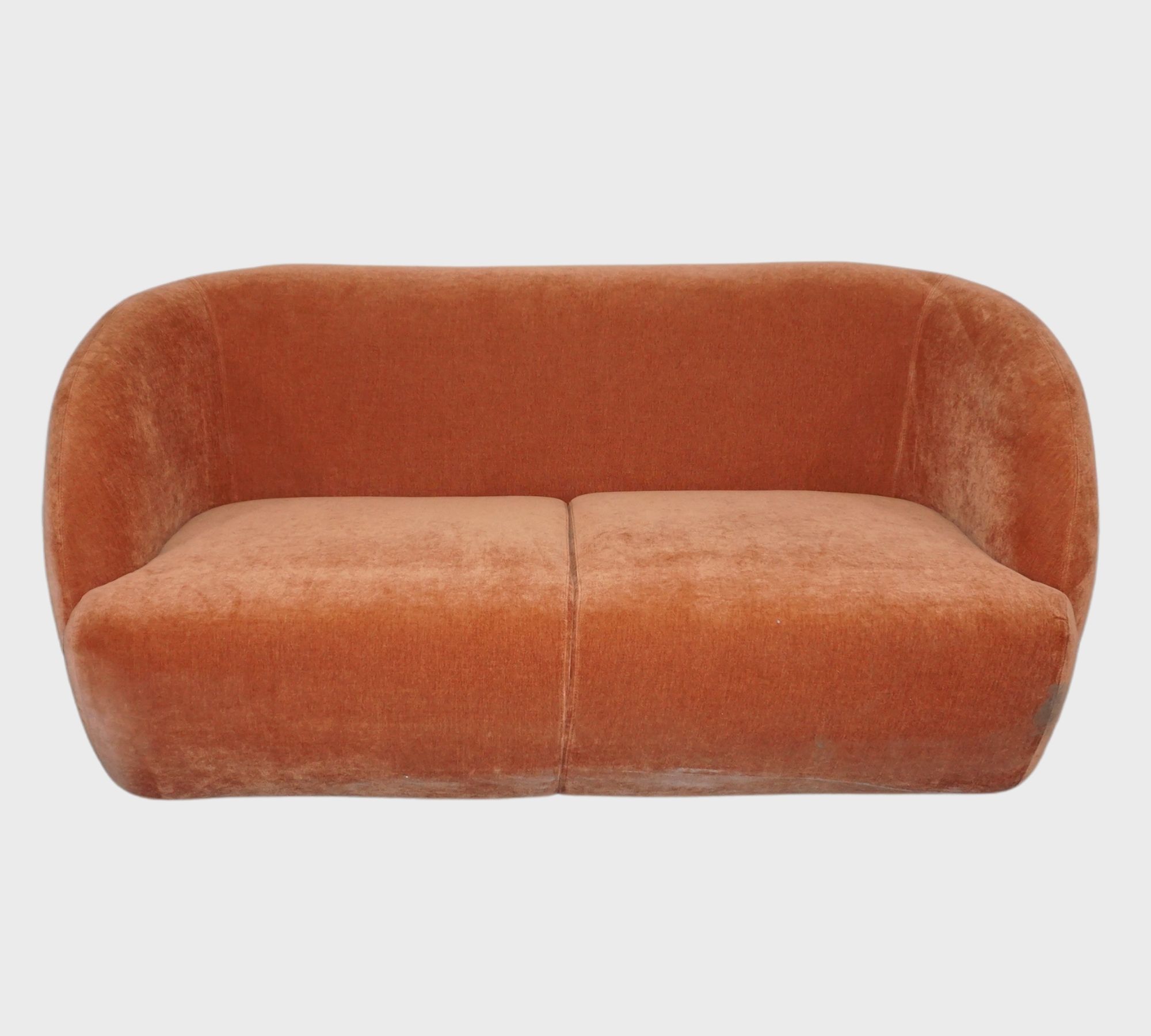 Design-Award-Winning Paula Sofa 2-Sitzer Moss Rust