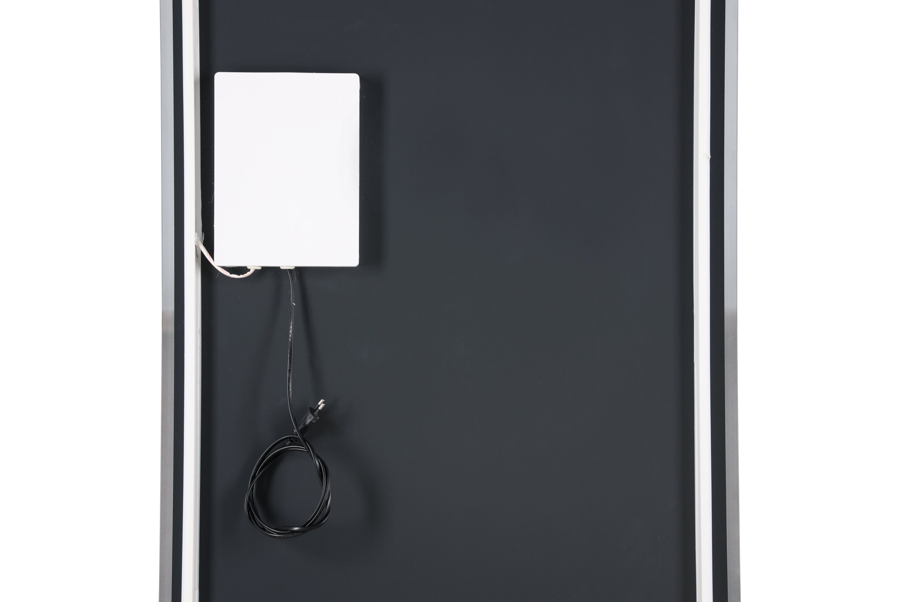 Mirror with integrated lamp