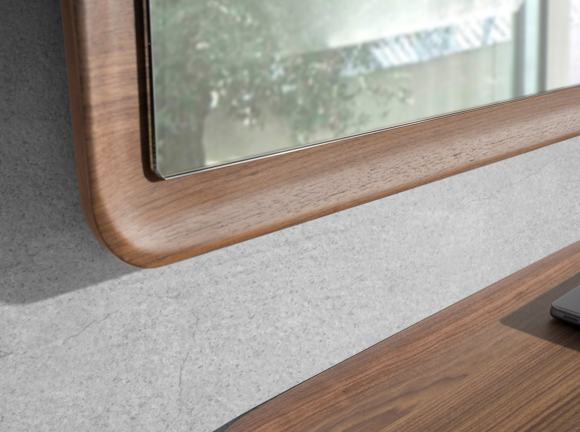 Wall mirror 3248 Brown