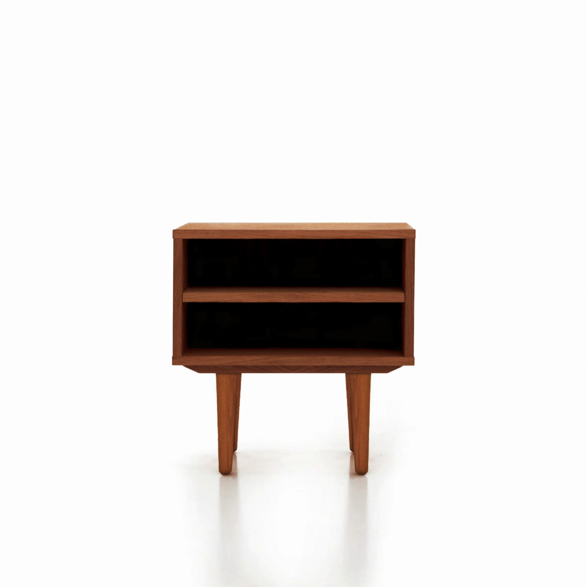 Comodino legno marrone