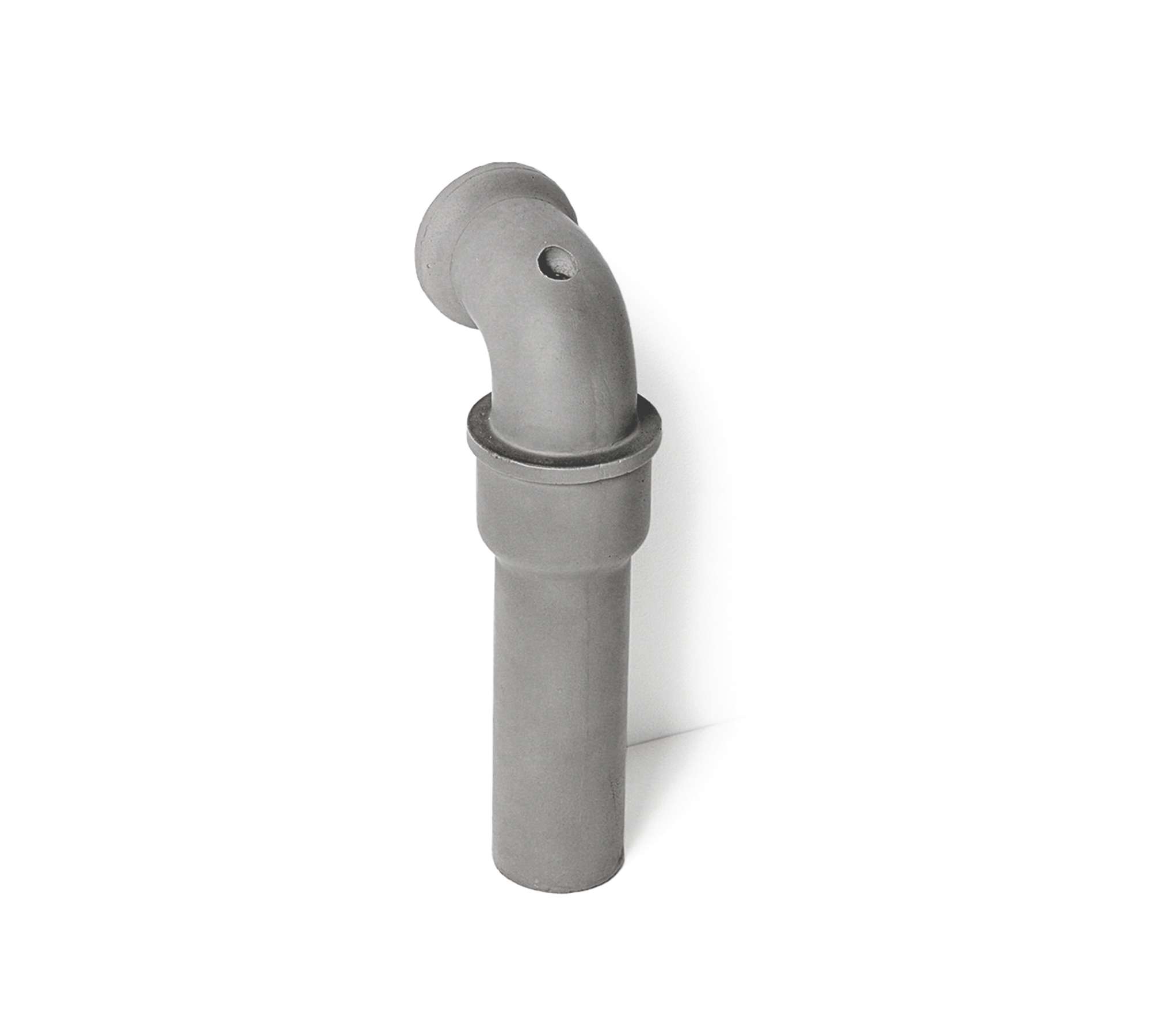 Pipeline 425 Vase Faserbeton Grau