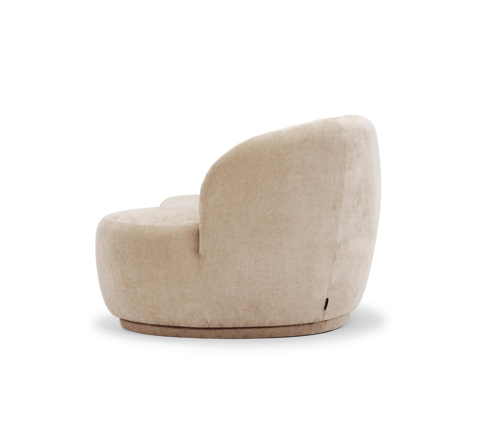 Rose Sofa 2,5-Sitzer Danny Cream