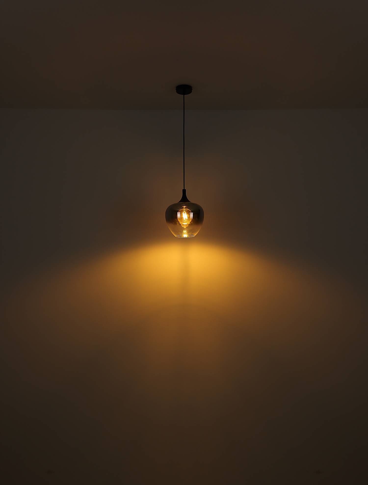 Pendant lamp Maxy Type B colored glass iron Diameter: 24 cm