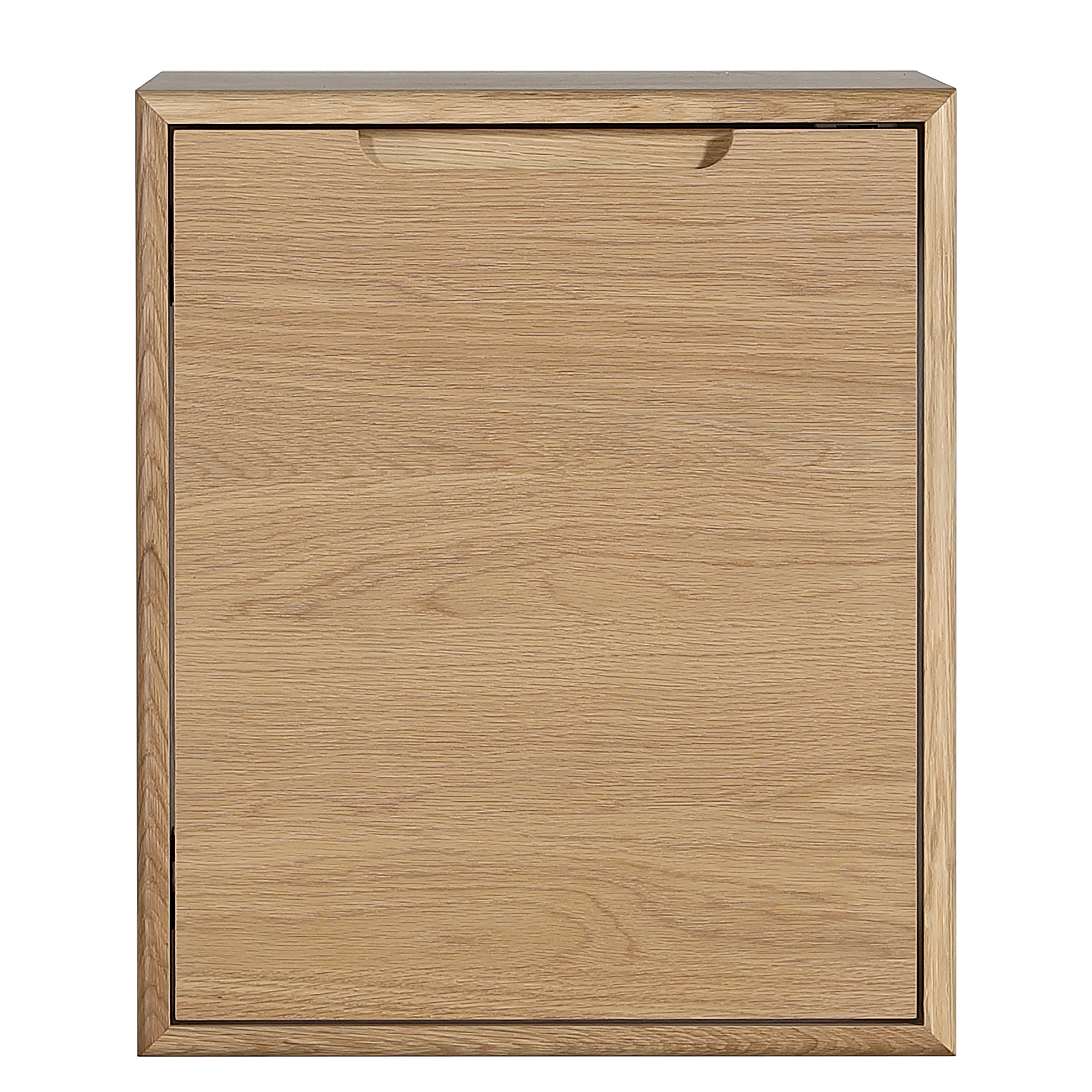 Jukki Hänge-Waschtisch Eiche Teilmassiv Braun