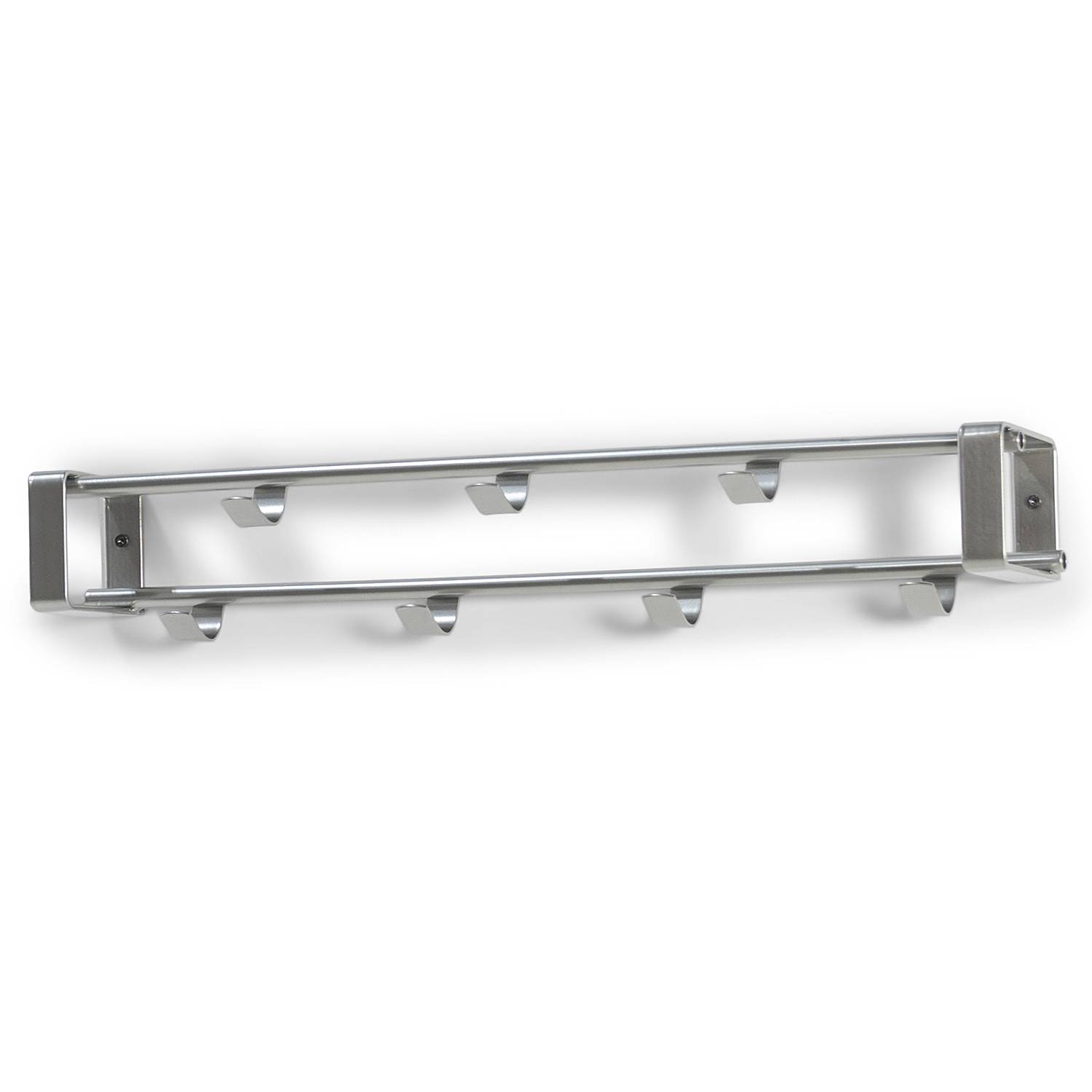 Wall coat rack Welbeck Silver