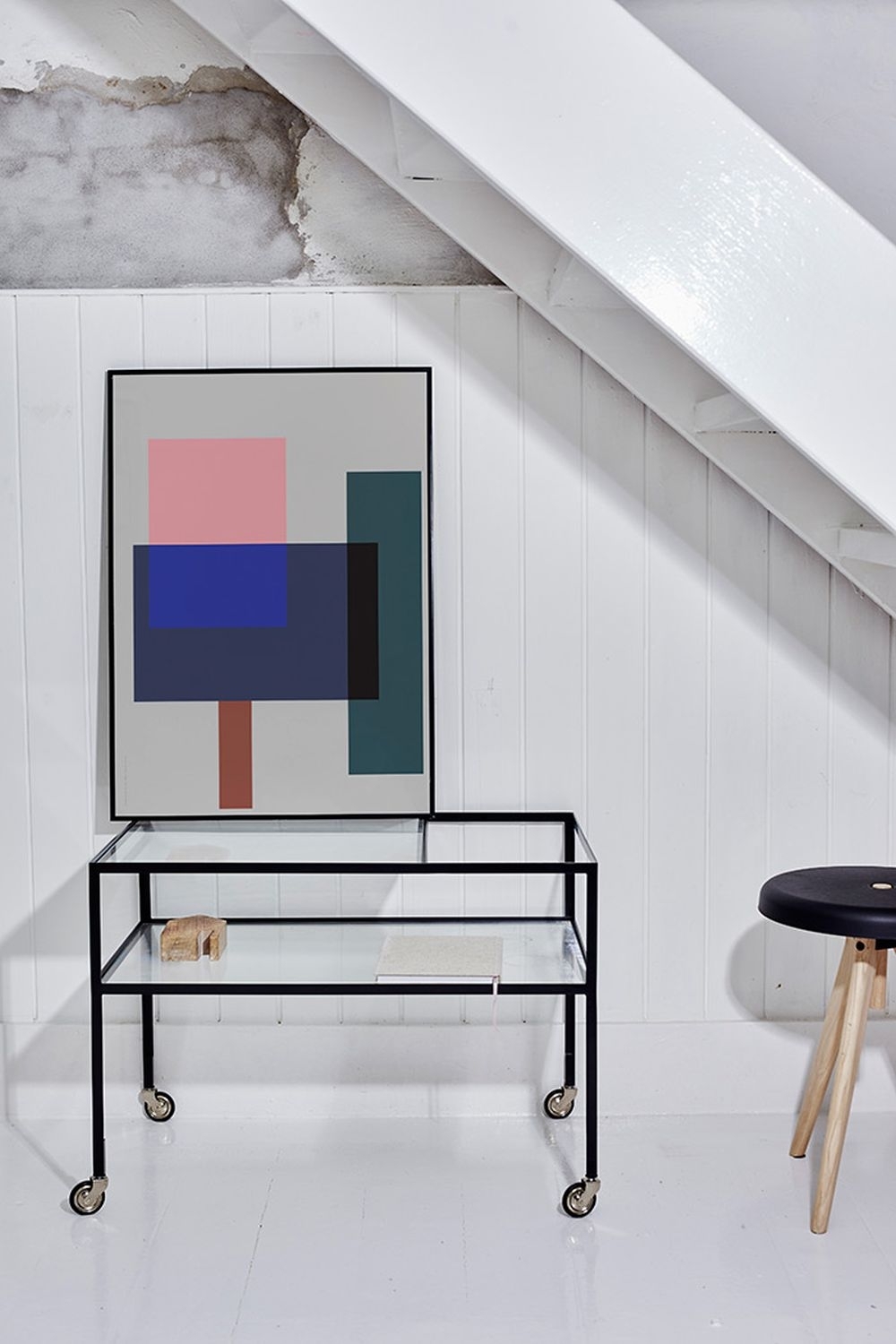 Wrong Geometry Poster Mehrfarbig ohne Rahmen