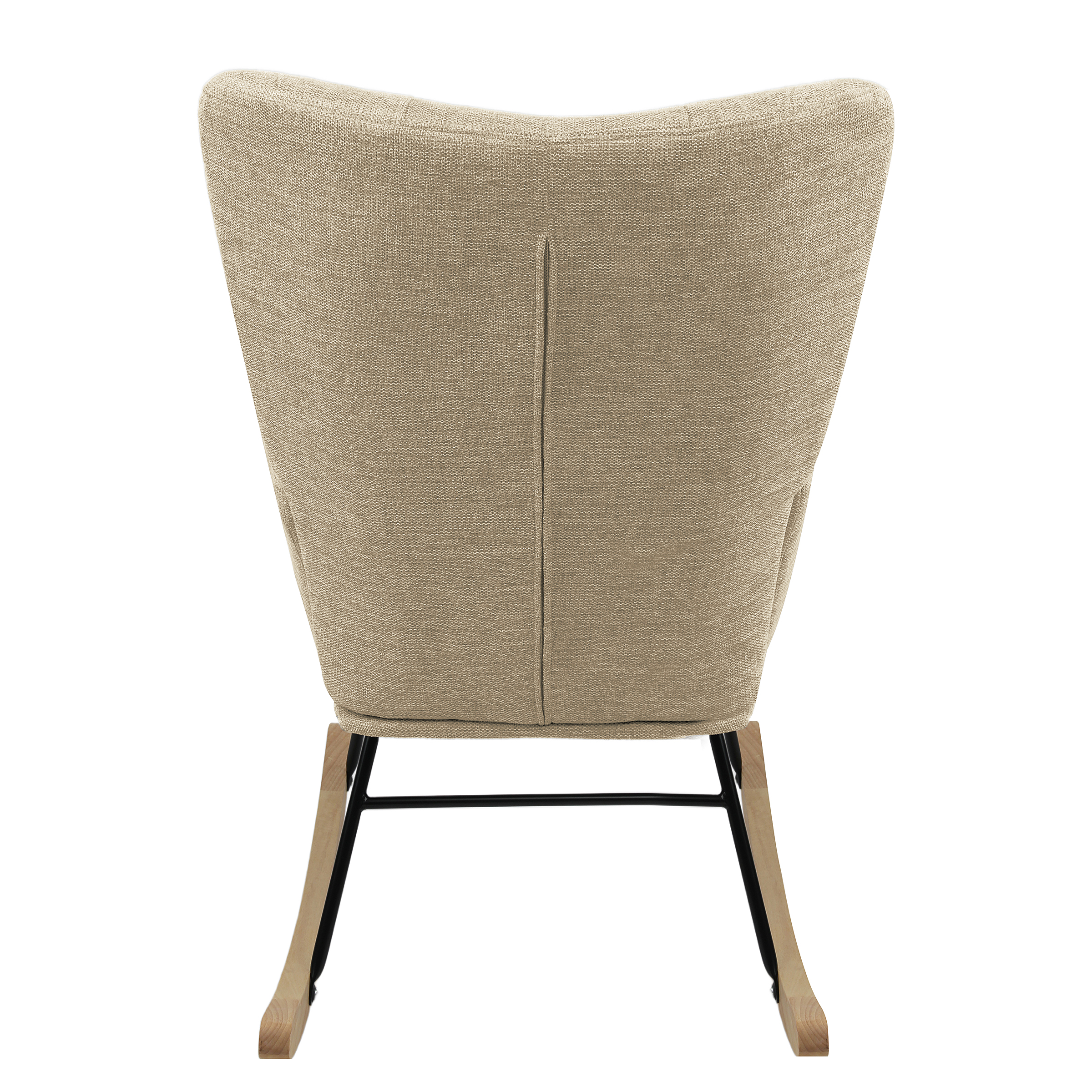 Oura Schaukelsessel Webstoff Roge Beige