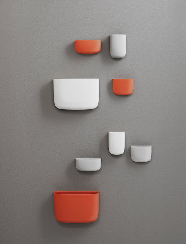 Pocket Wandaufbewahrung 4 Schwarz