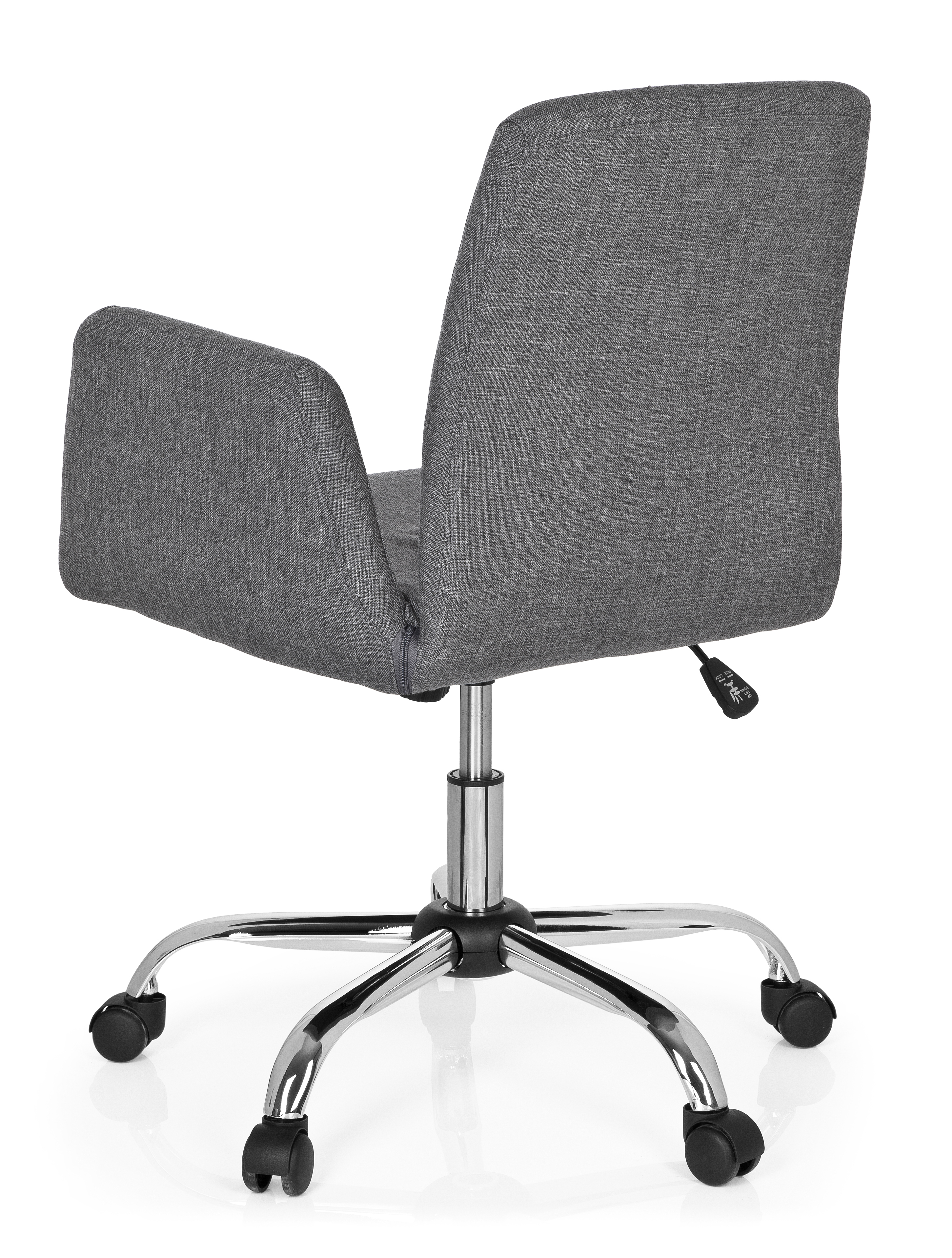 Office chair textile cover light grey
