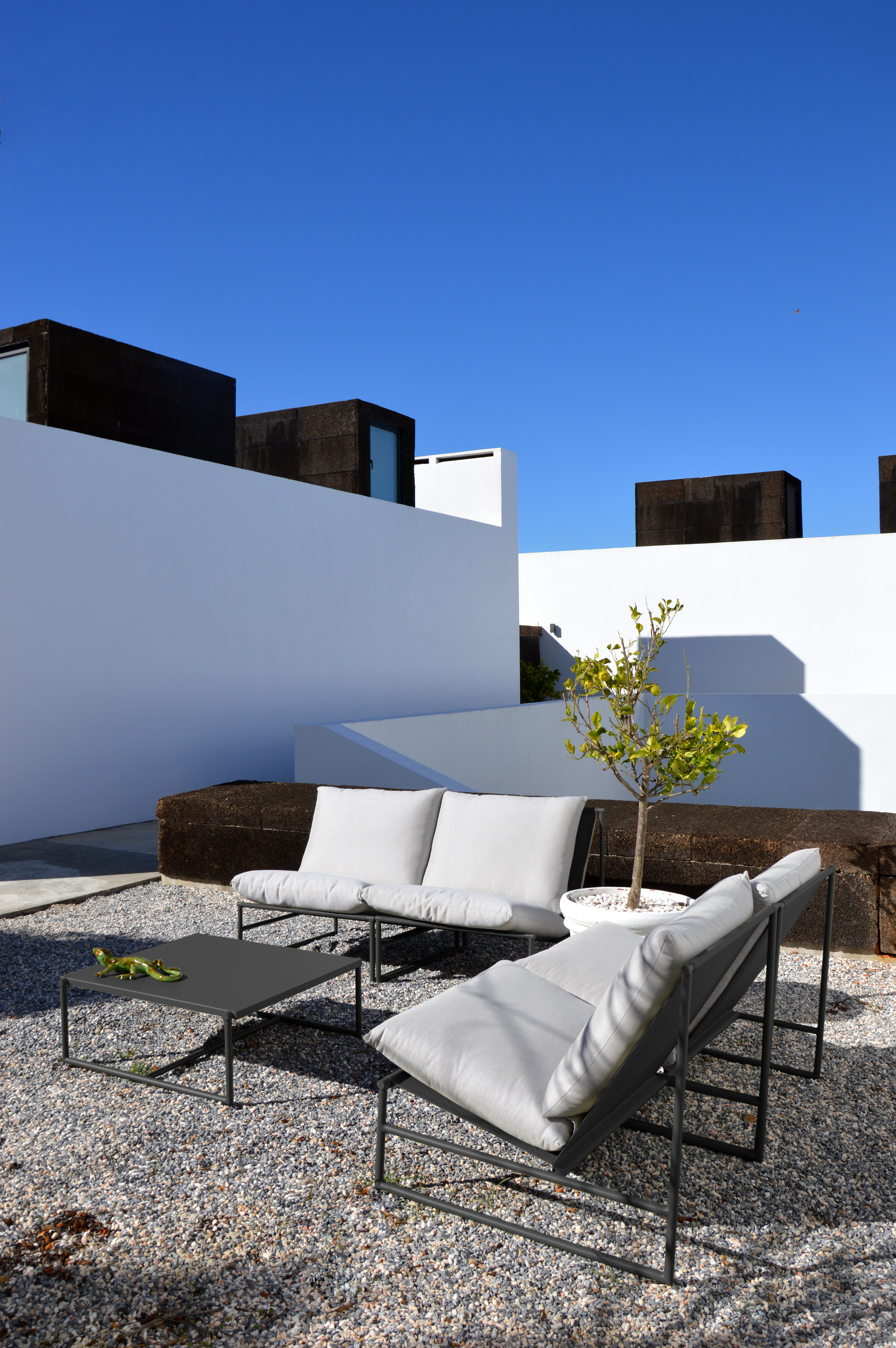 L27 Outdoor Lounge-Set Anthrazit