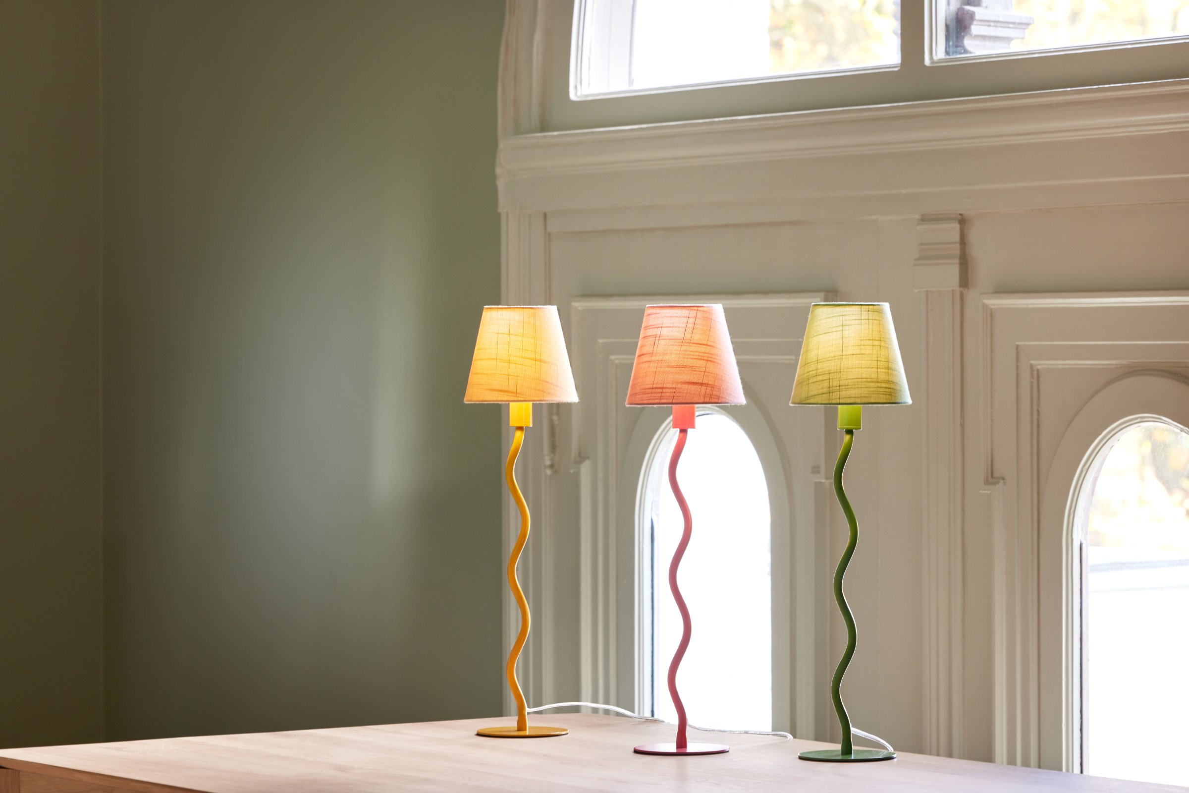 Twist Tischlampenfuß Pink