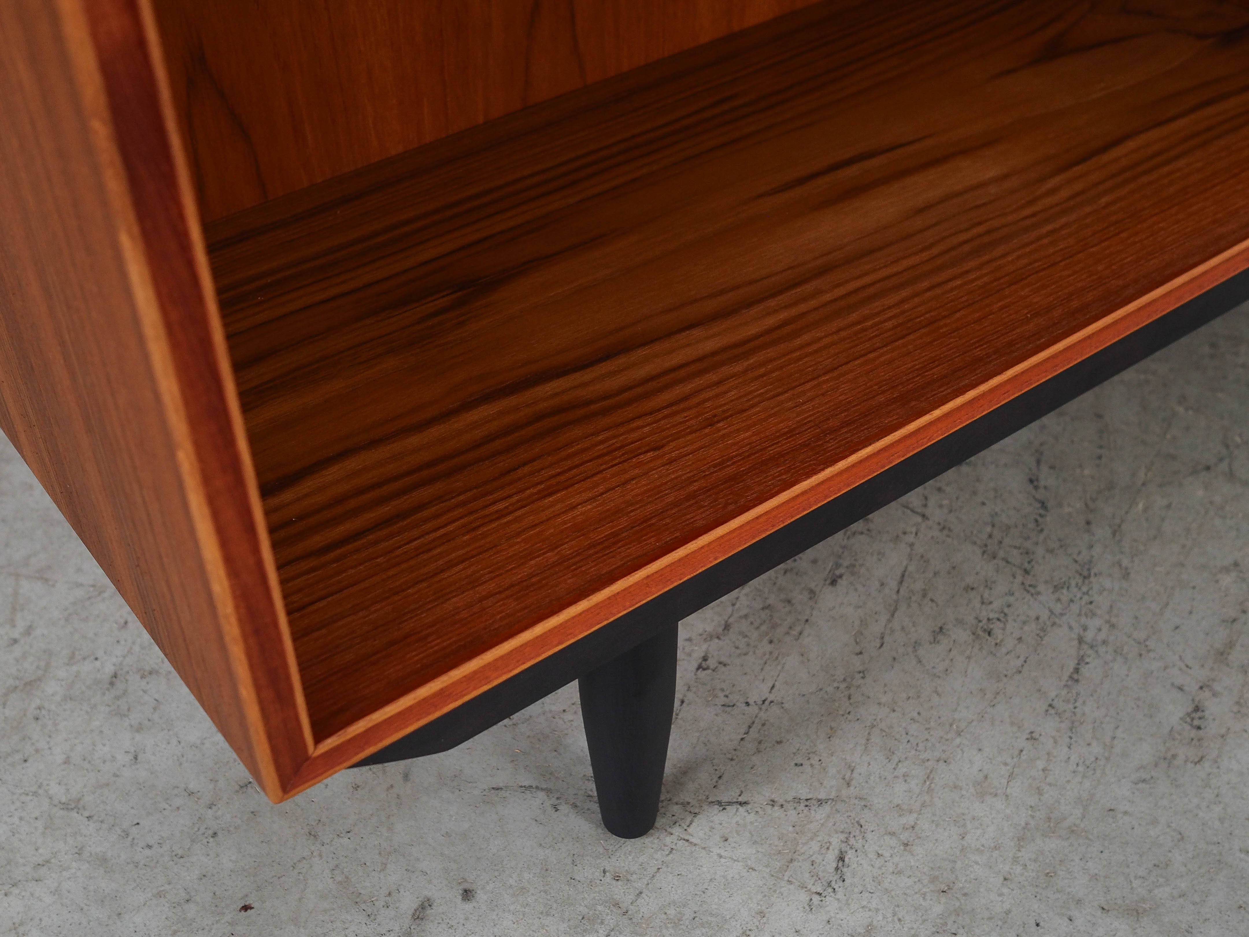 Teak-Bücherregal Braun 1970er Jahre