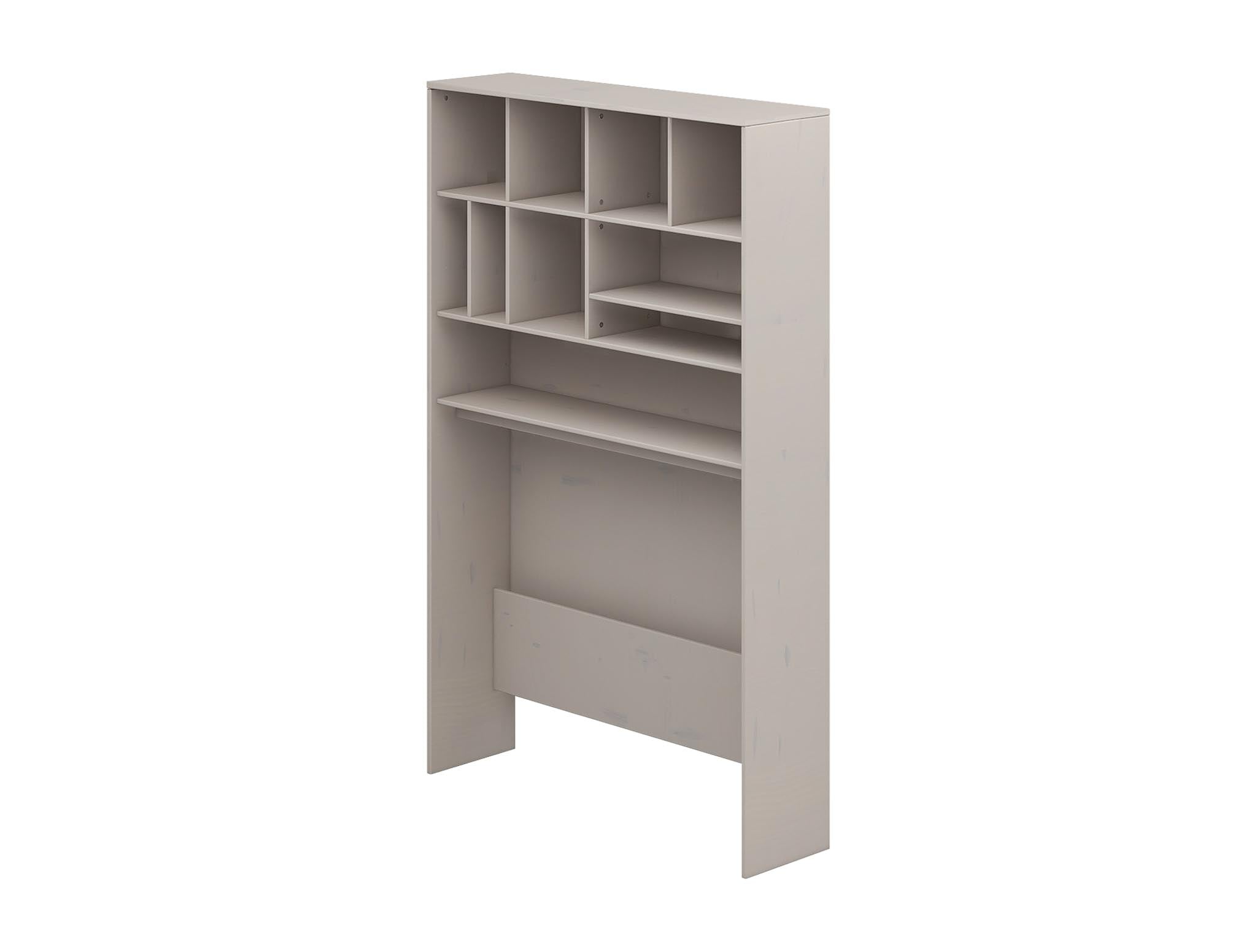 Hängeschrank Hoch Holz Taupe