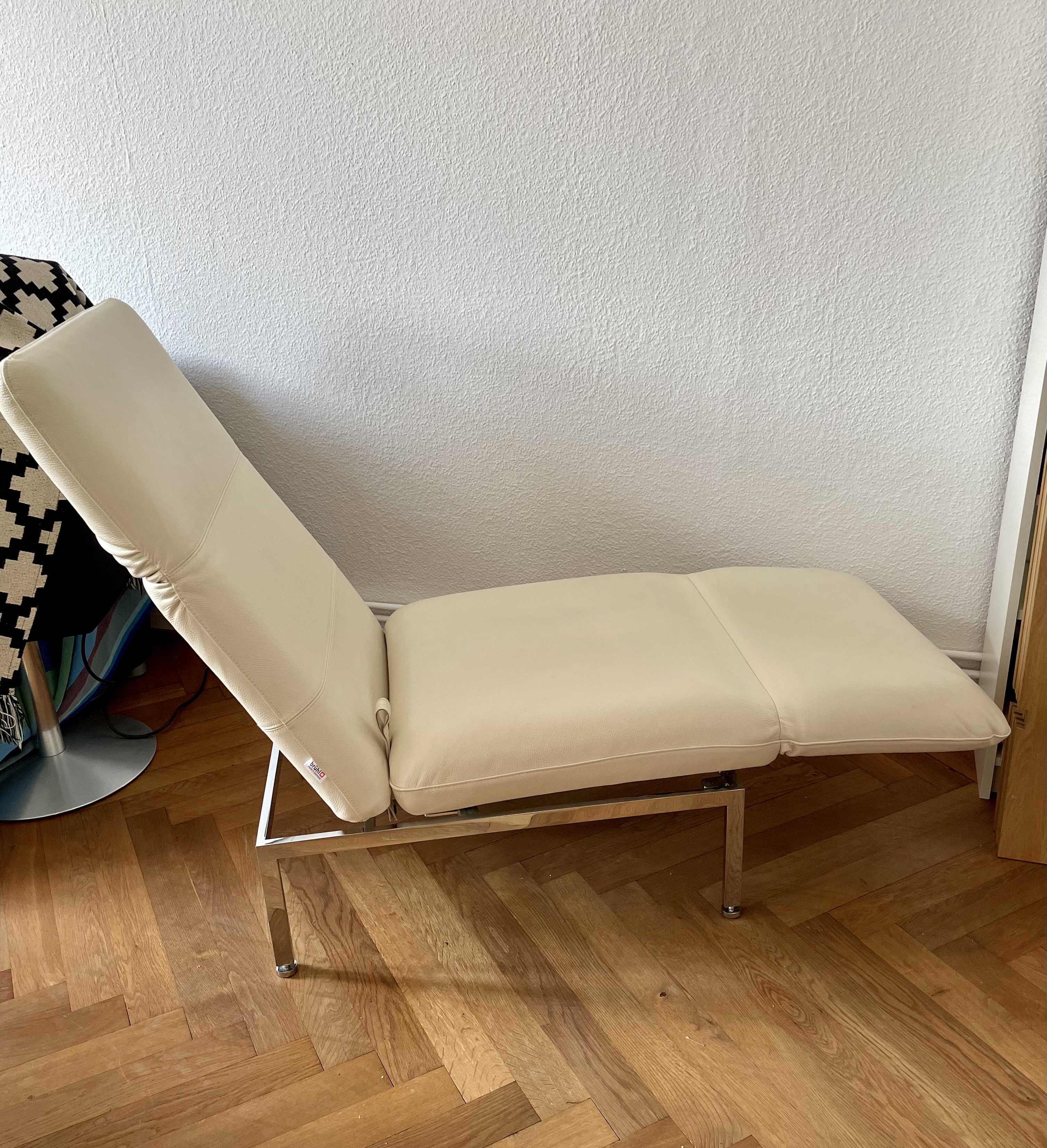 2x Roro Sessel Leder Creme