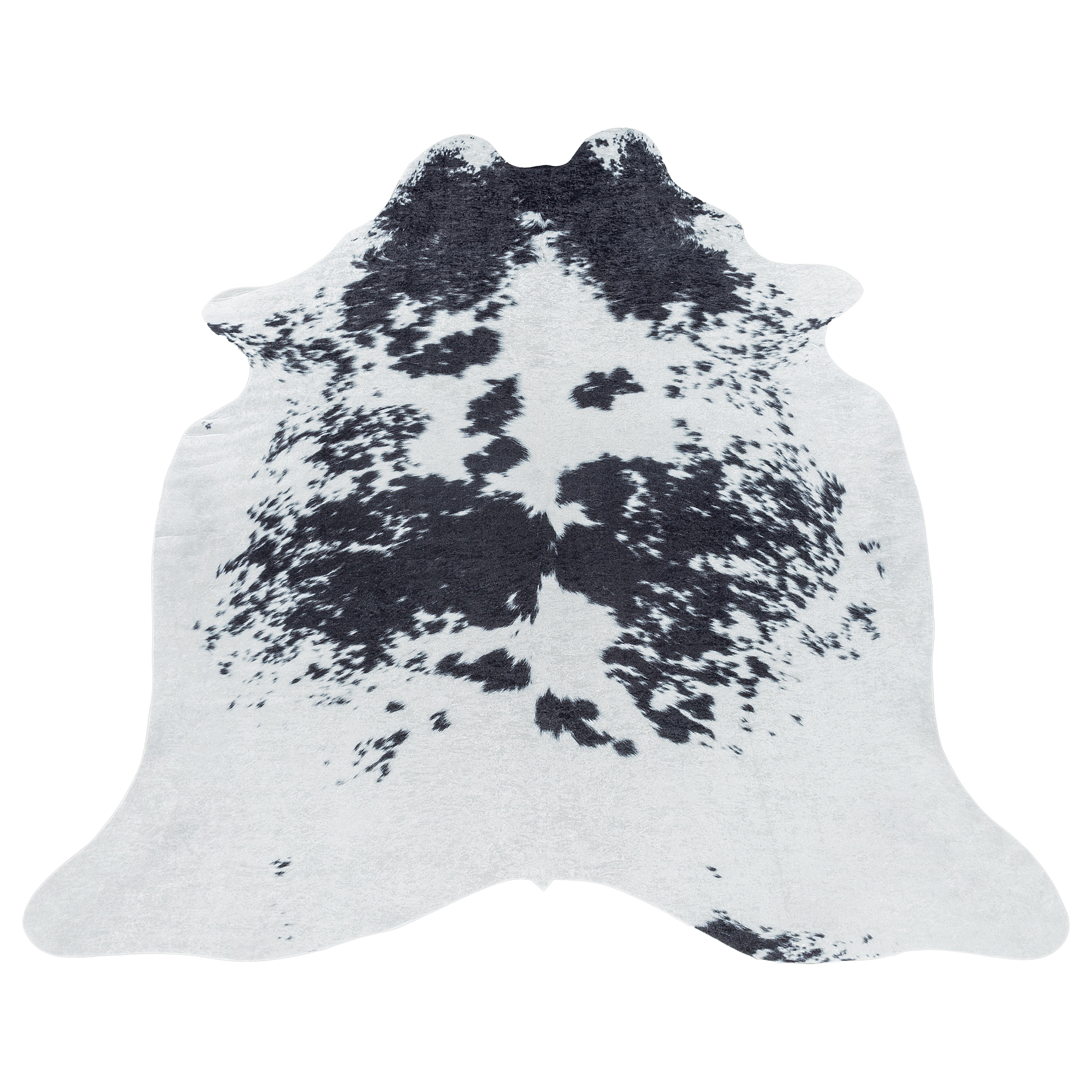 Skin Rug Etosha TypeD Black White 100x135cm