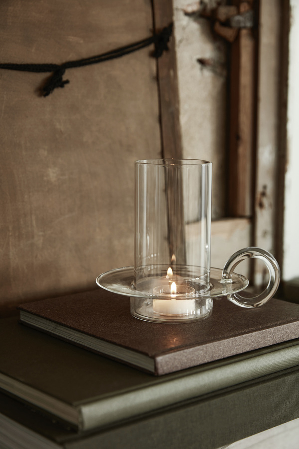 Luce Kerzenhalter Transparent