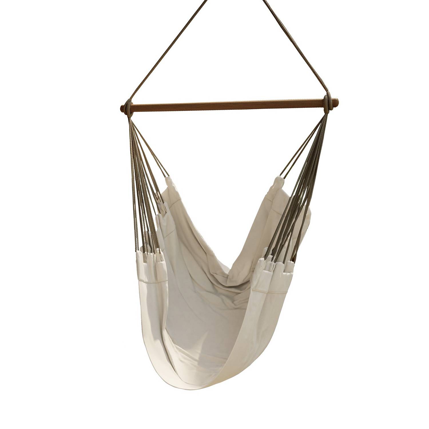 Hängesessel Malero Baumwolle / Polyester Beige / Braun