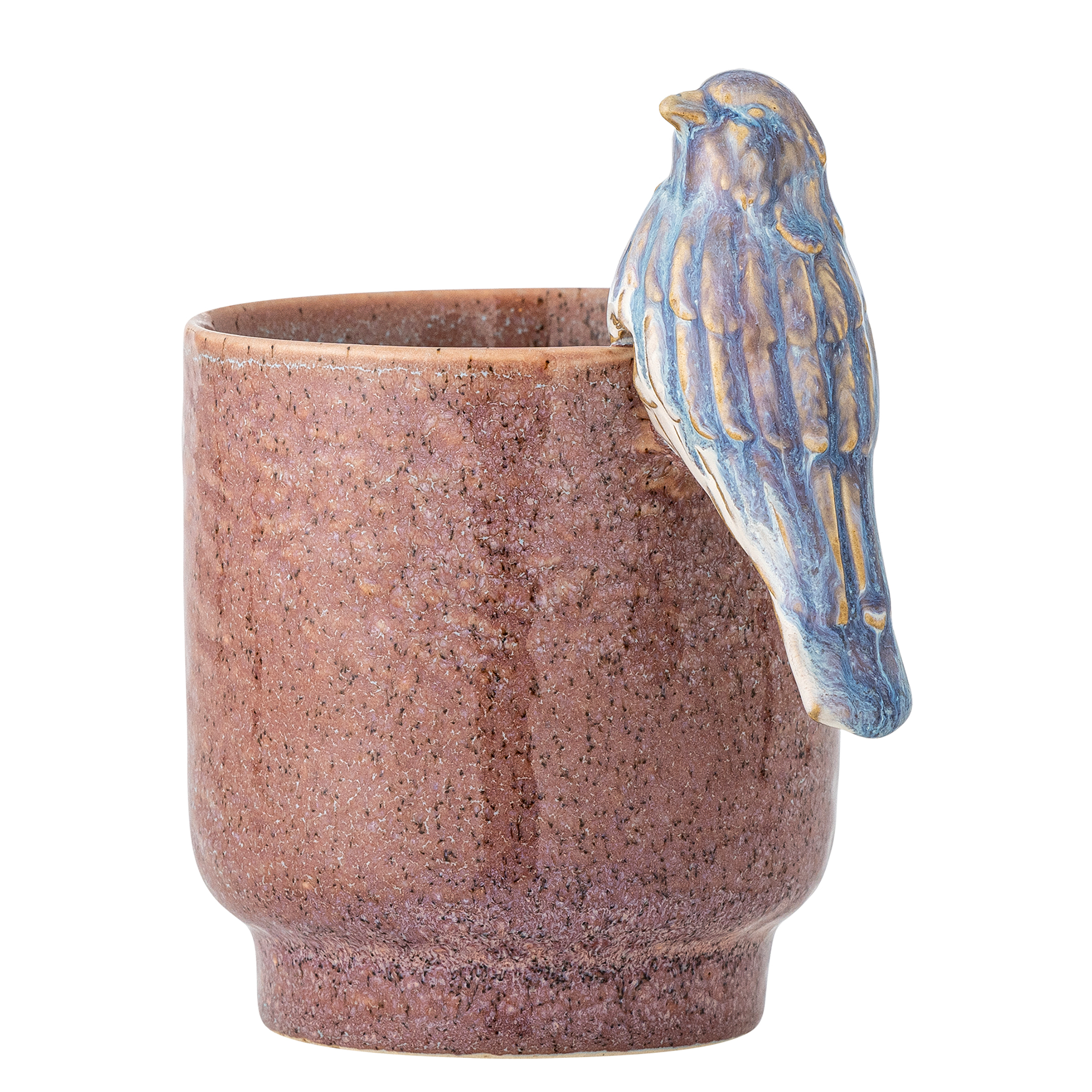 Larky Flower Pot Stoneware Pink