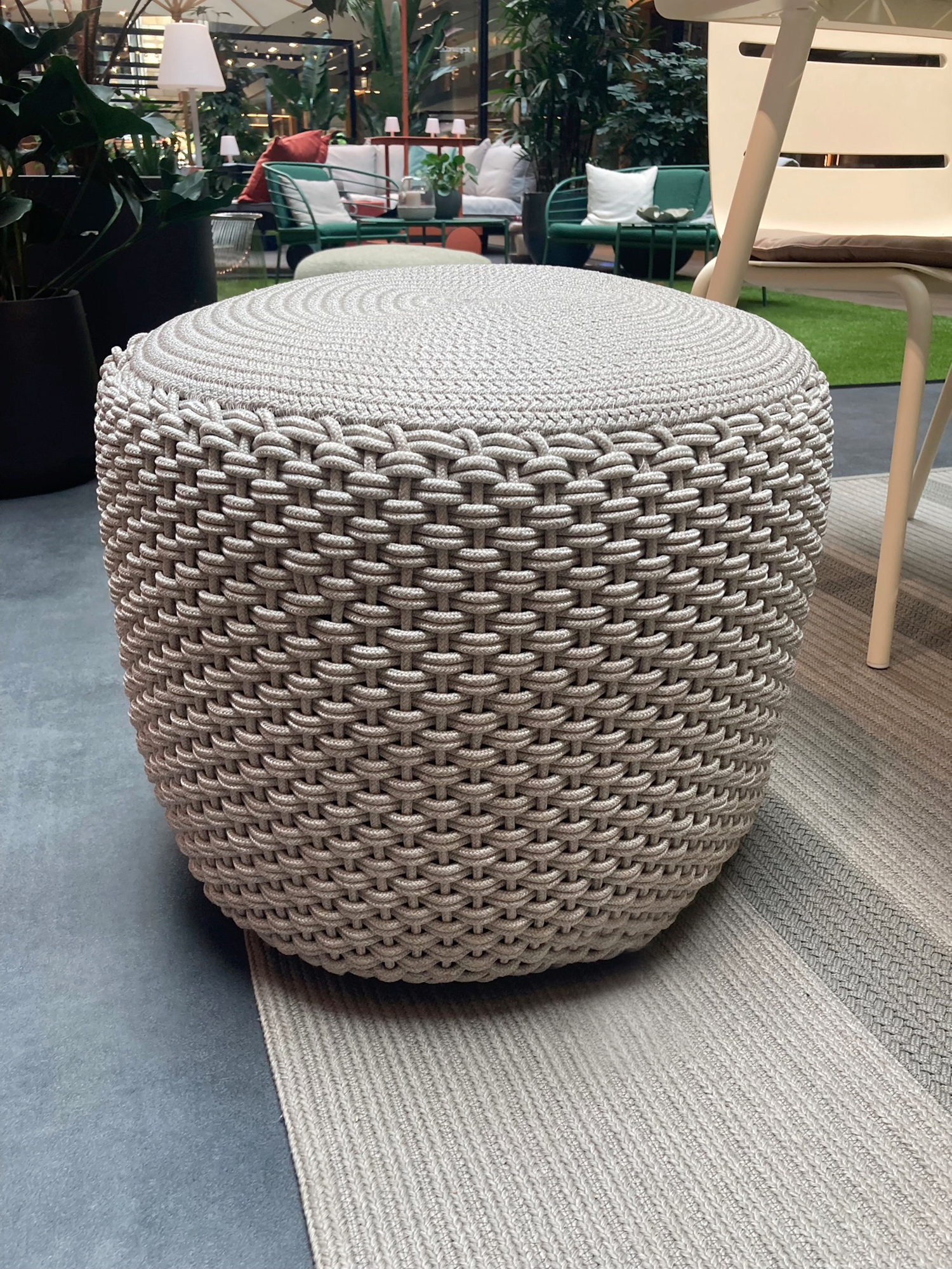 Pouf Outdoor M Sand