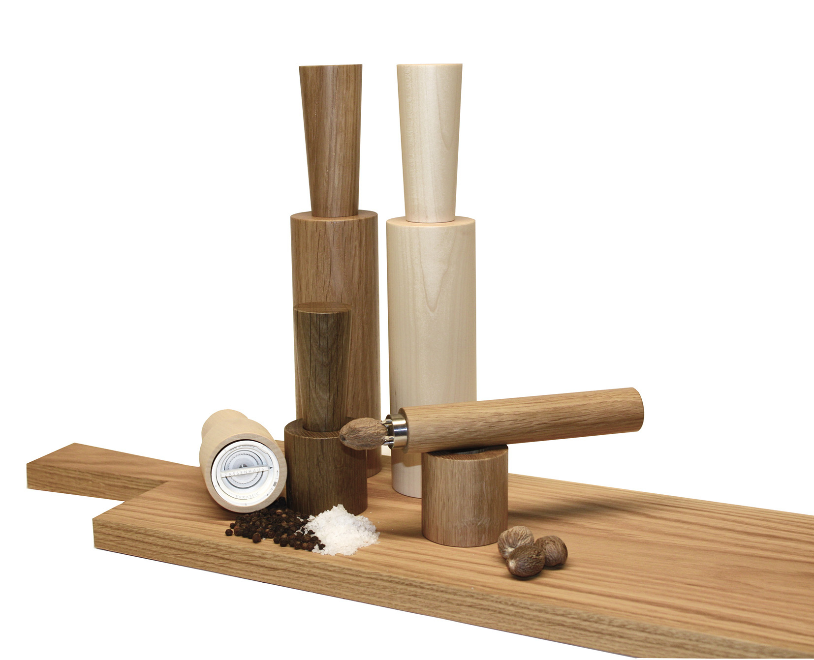 Pfeffer- und Salzmühle Braun