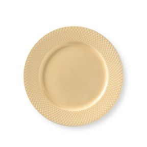 Rhombe Color Lunch-Teller Beige