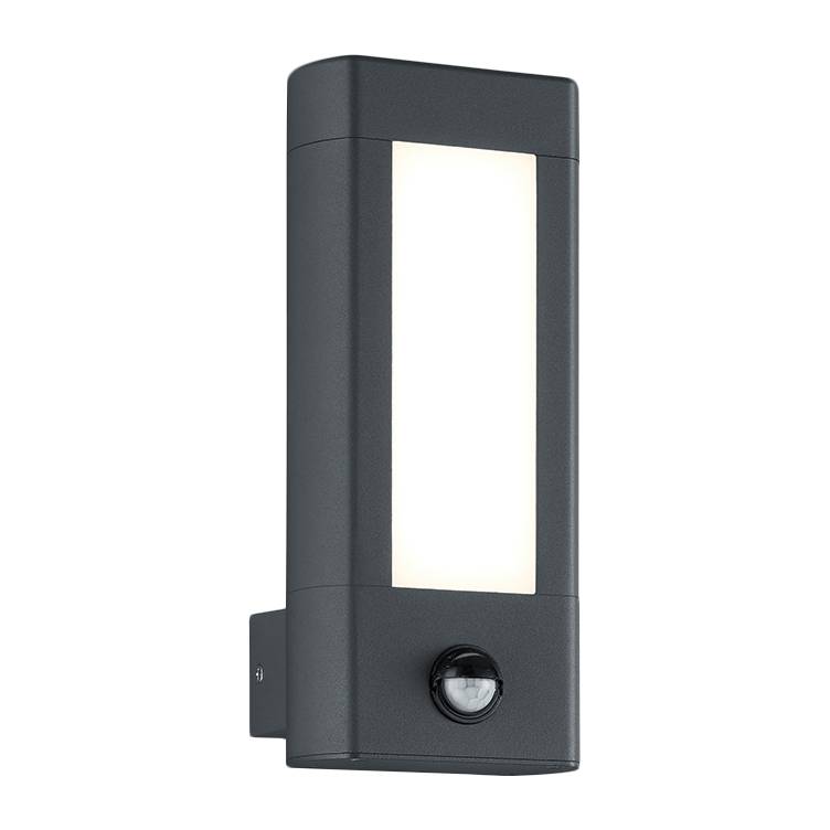 LED-Wandleuchte Rhine II Acrylglas Aluminium