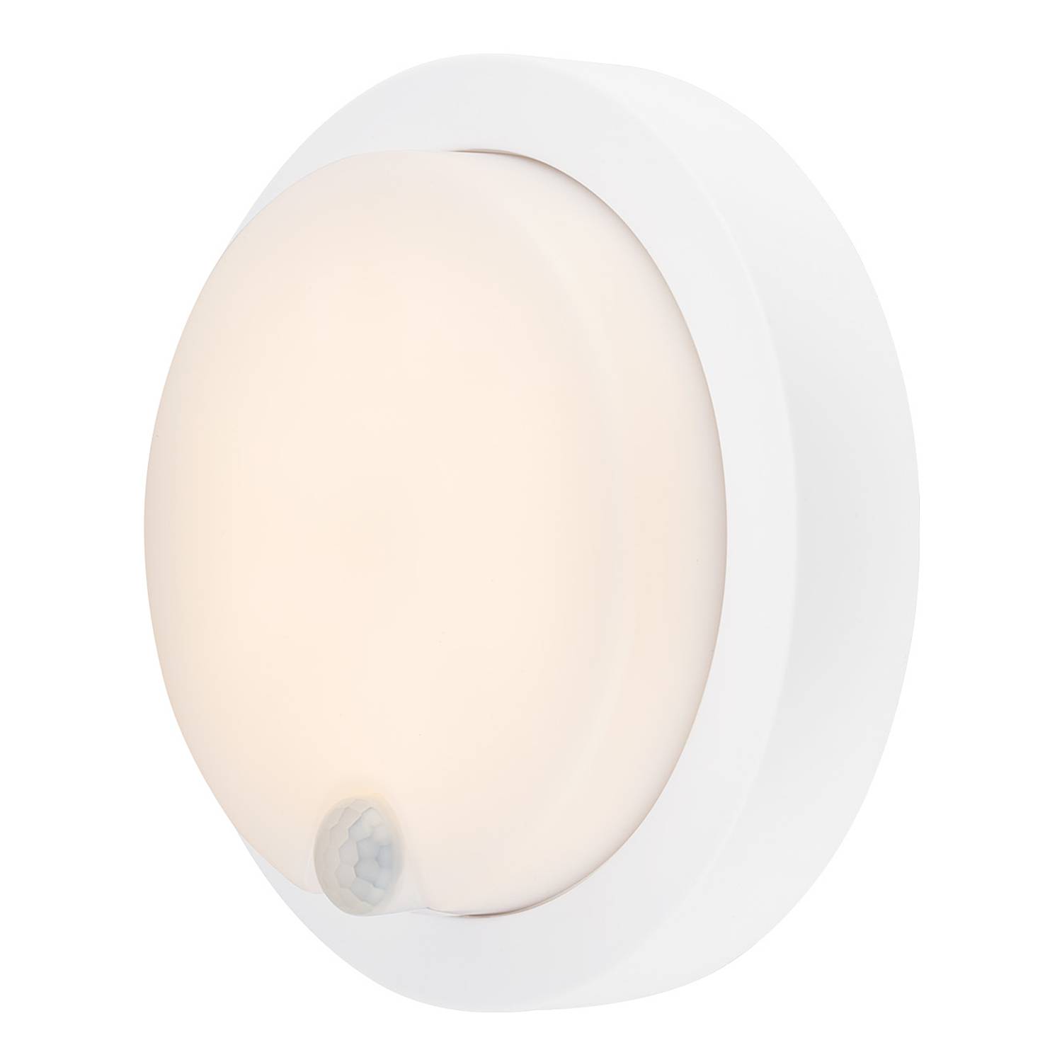 1-Flammig LED-Wandleuchte Presigo Polypropylen Weiß