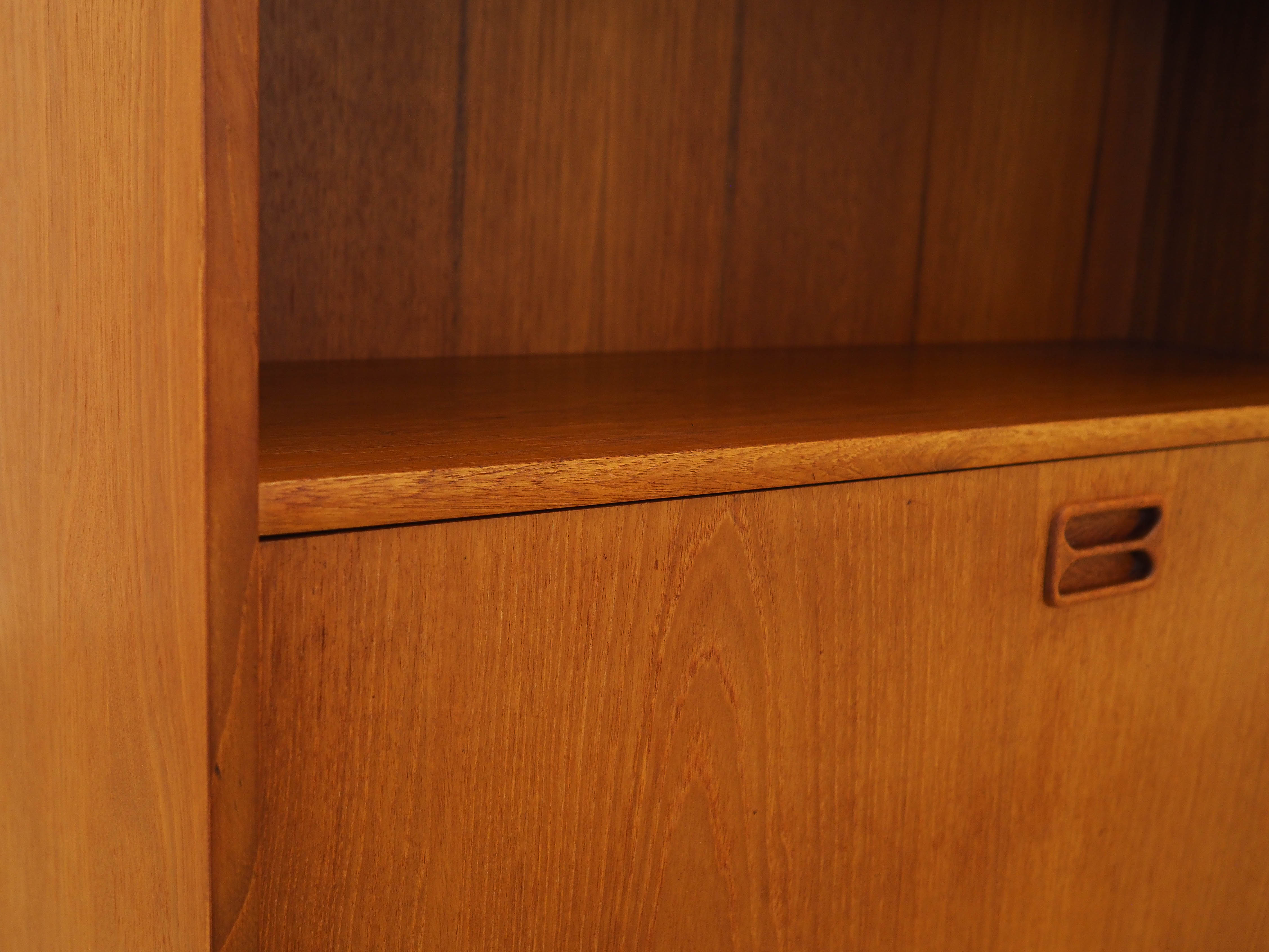 Teak bookcase 1970s