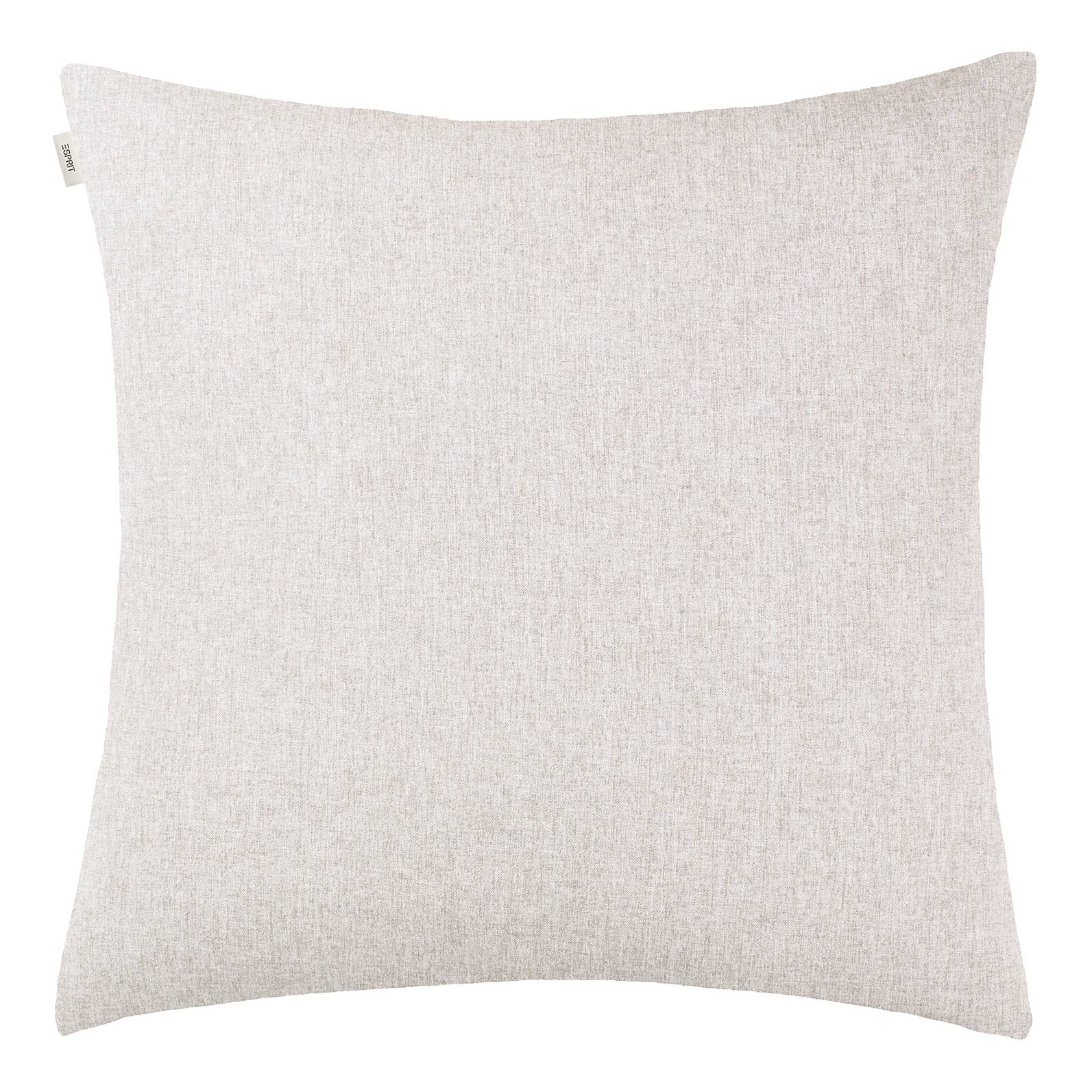 Harp Structure Kissenbezug Polyester Creme 60 x 60 cm