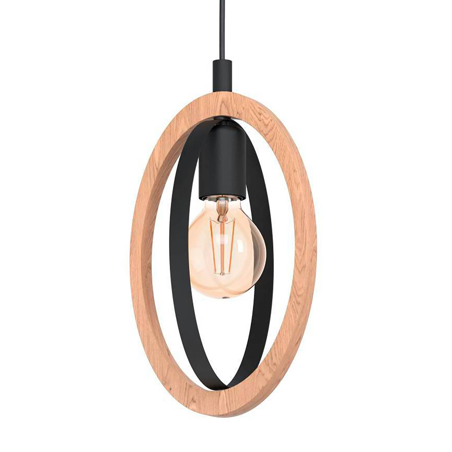 Basildon I Pendant Lamp Steel 1-light