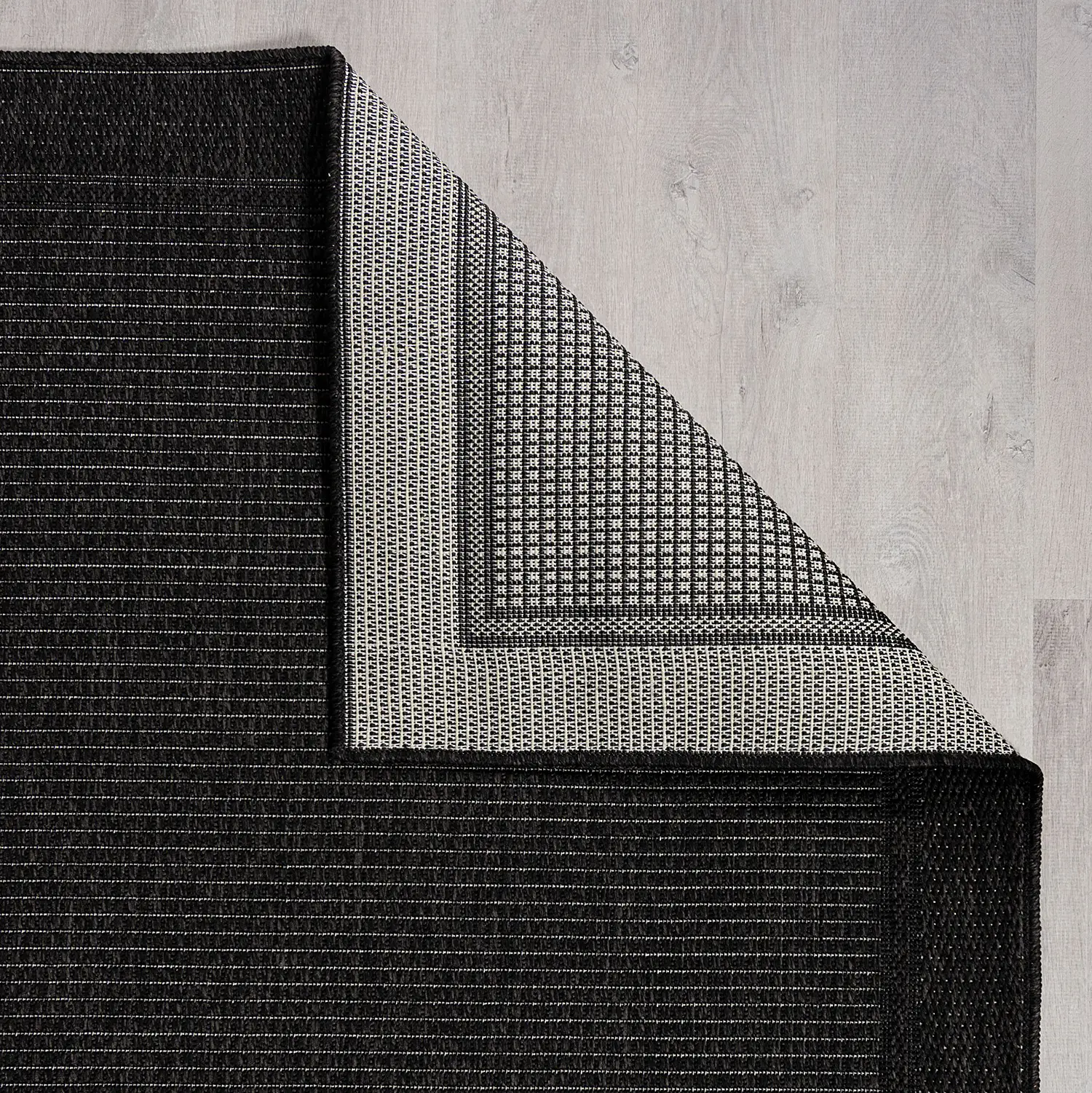 Weave Outdoor-Teppich Anthrazit