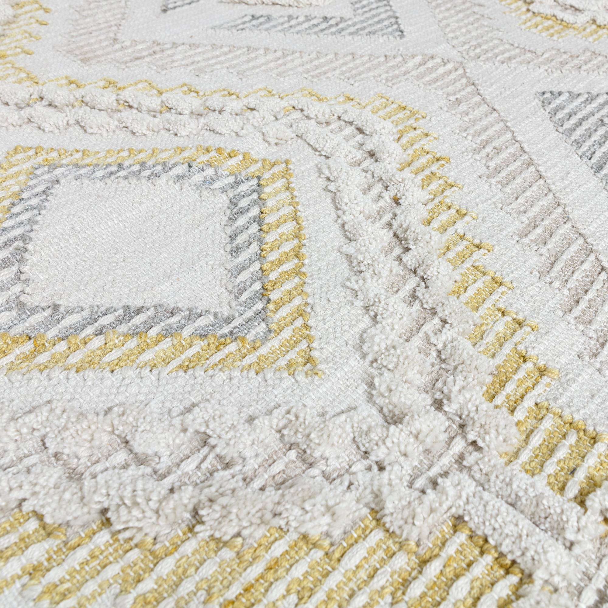 CARLTON Indoor/Outdoor Teppich Gelb 170x120cm