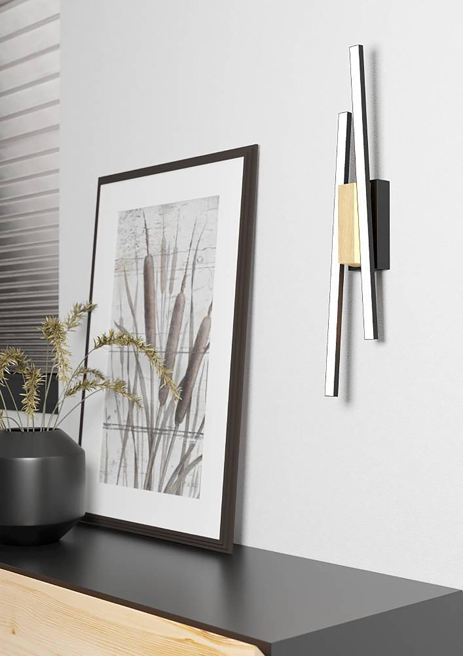 Panagria Wall Lamp Black