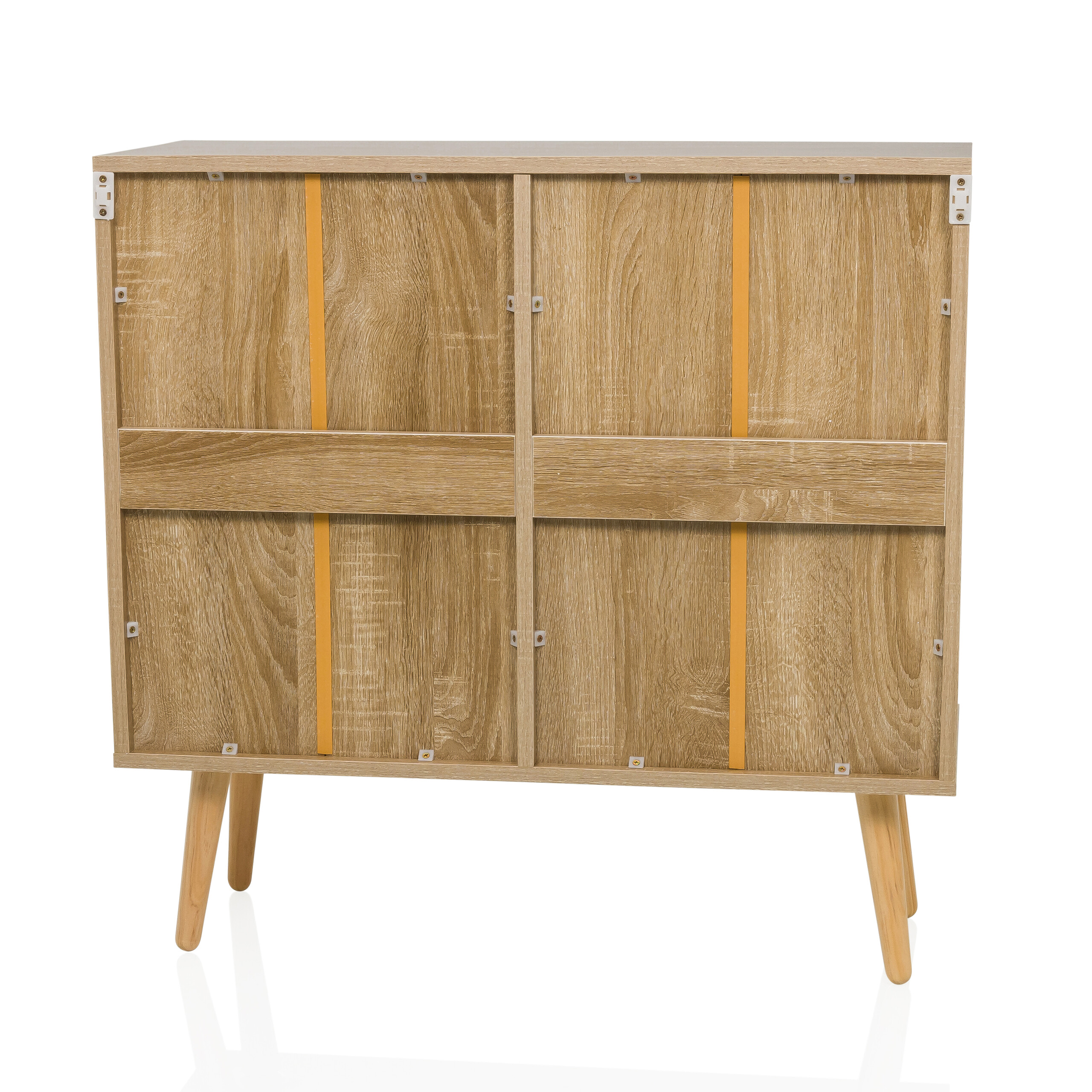 STRYN Chest of drawers with 3 drawers Light brown