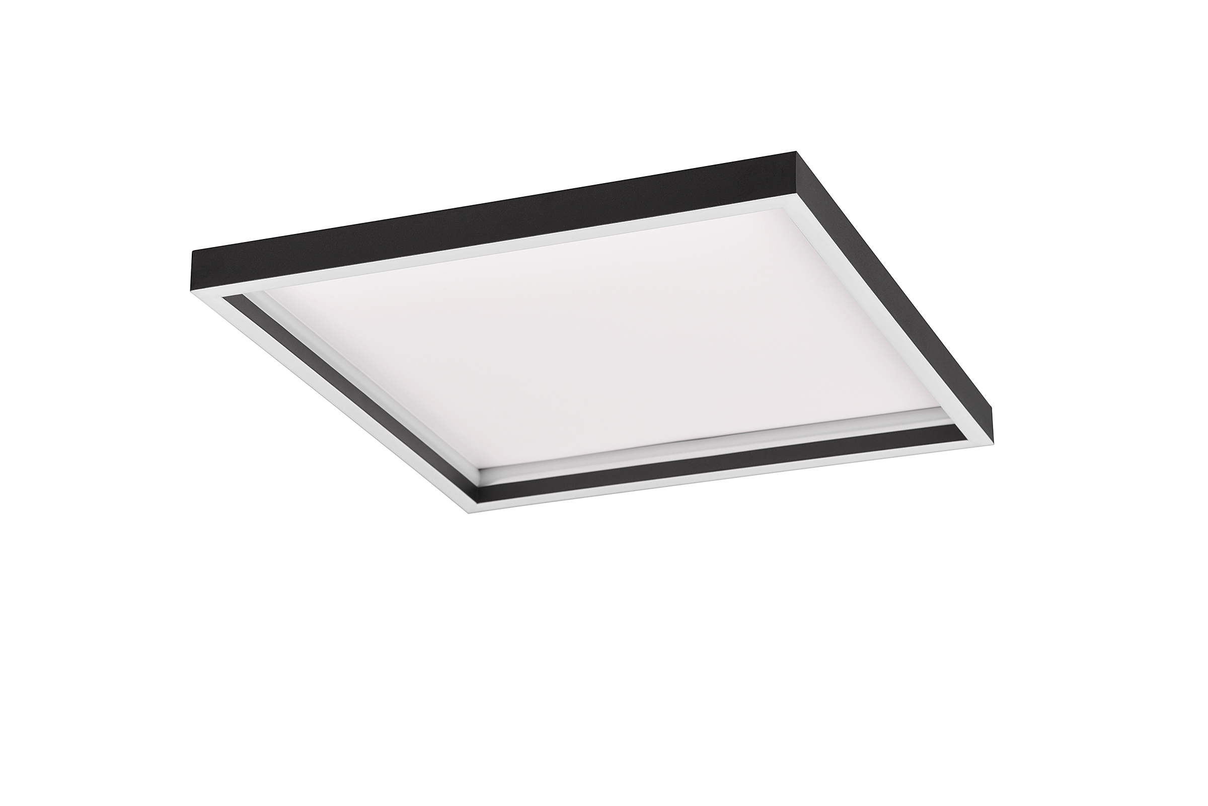 LED-Deckenleuchte Rotonda Eisen Schwarz