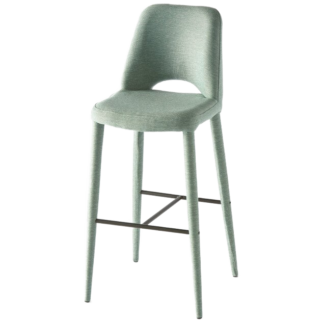 Barstool Polspotten Holy Berry Green