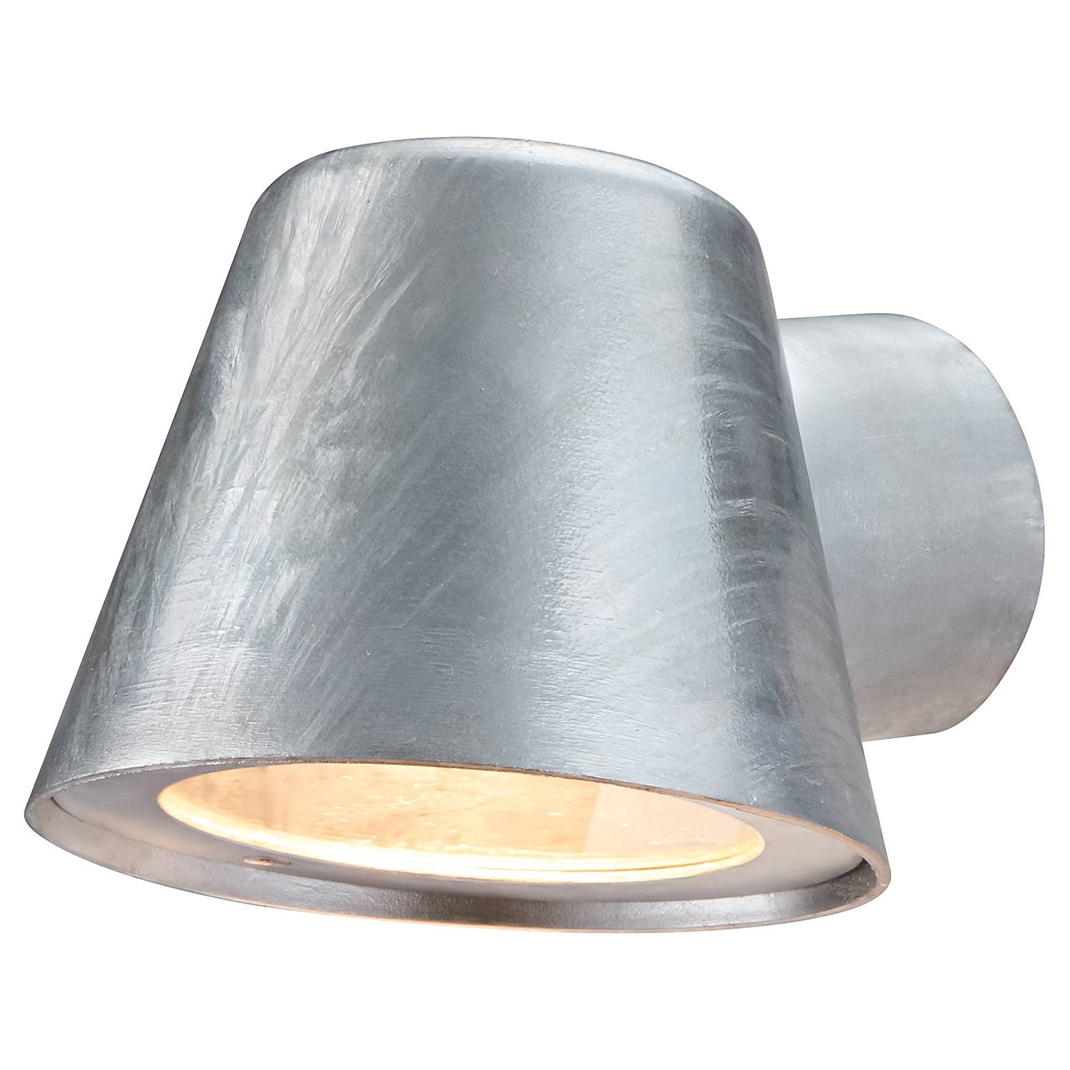 Aleria Wandleuchte Edelstahl Silber