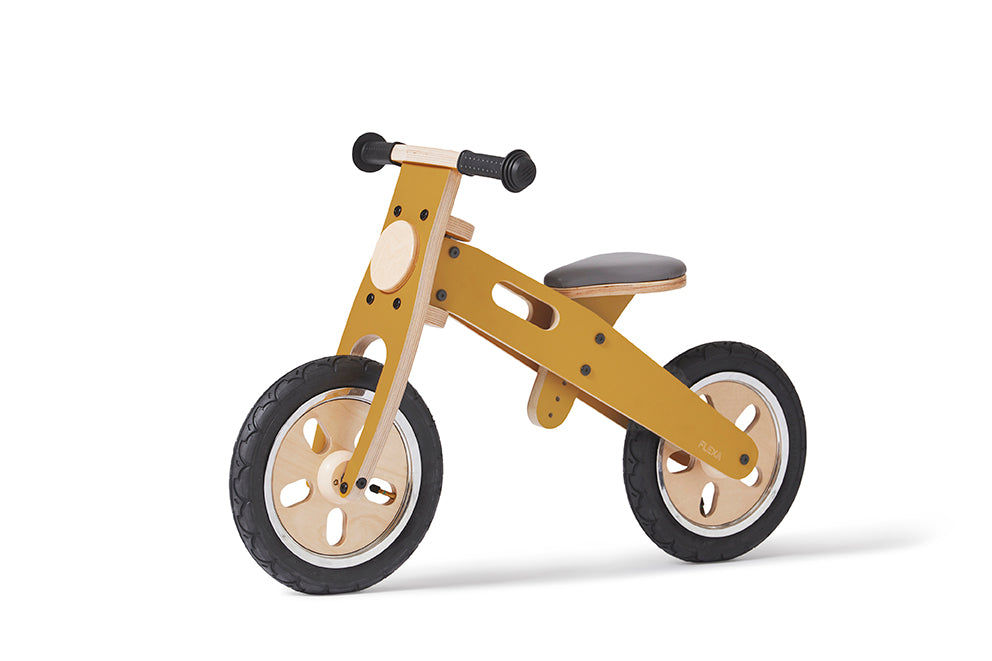 Das Balance-Bike Holz Gelb