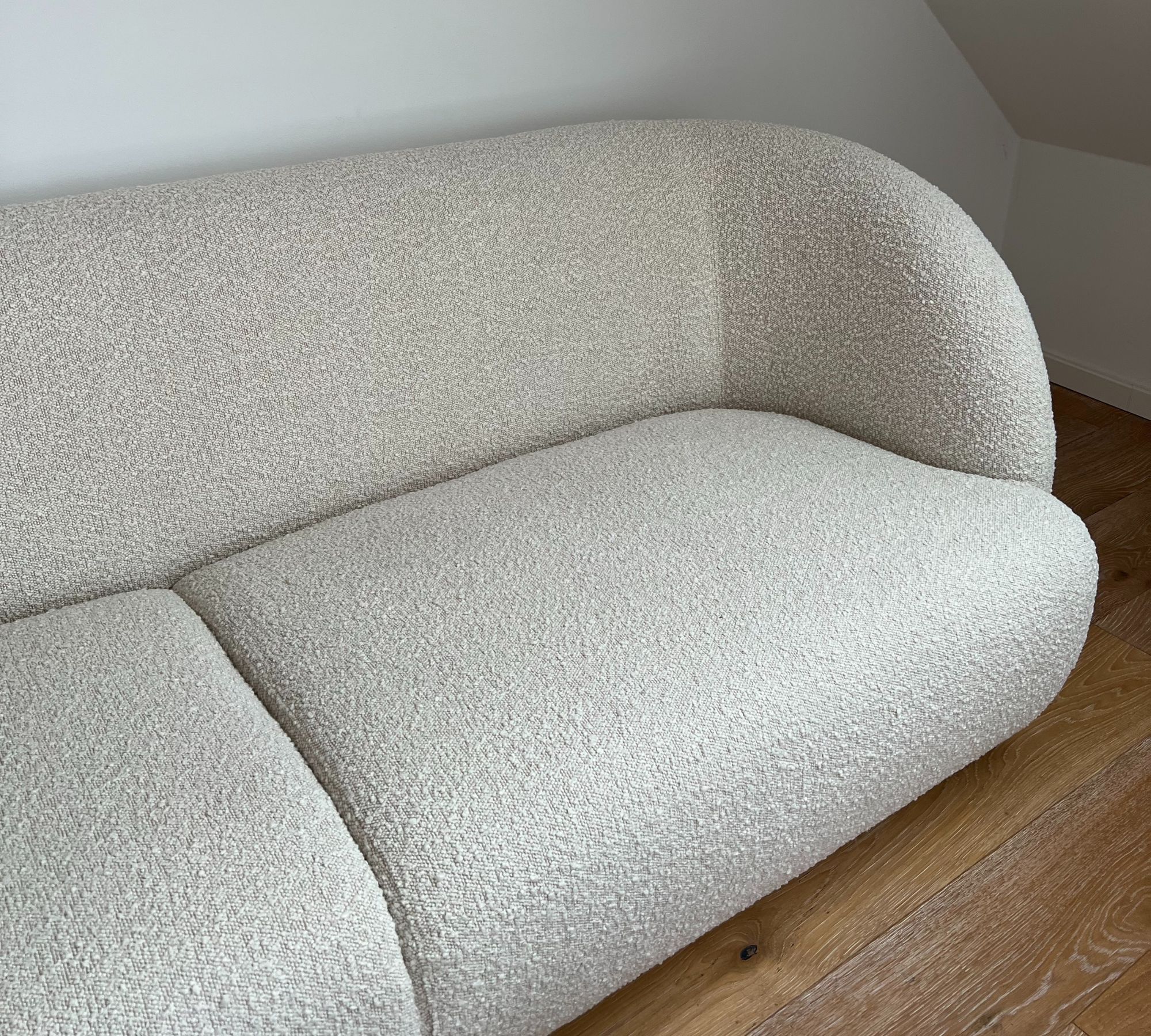 Paula Sofa 3-Sitzer Maya Cream