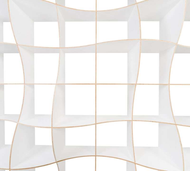 DUNE Bookshelf M White