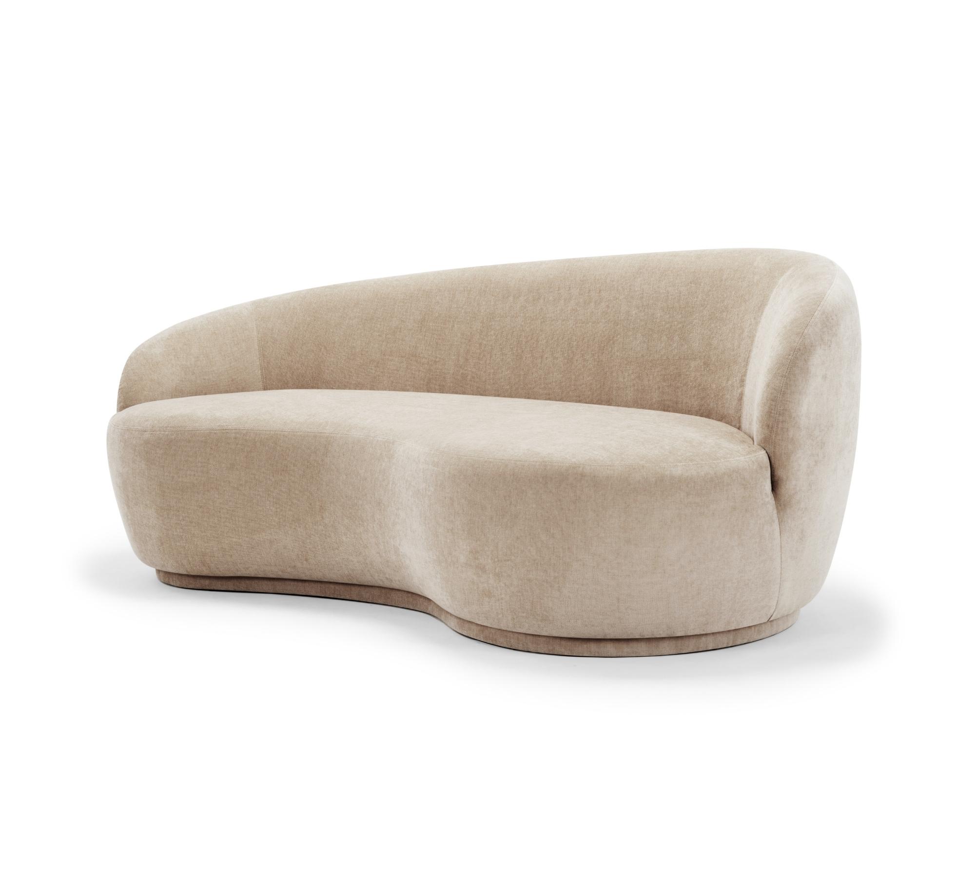 Rose Sofa 2,5-Sitzer Danny Cream