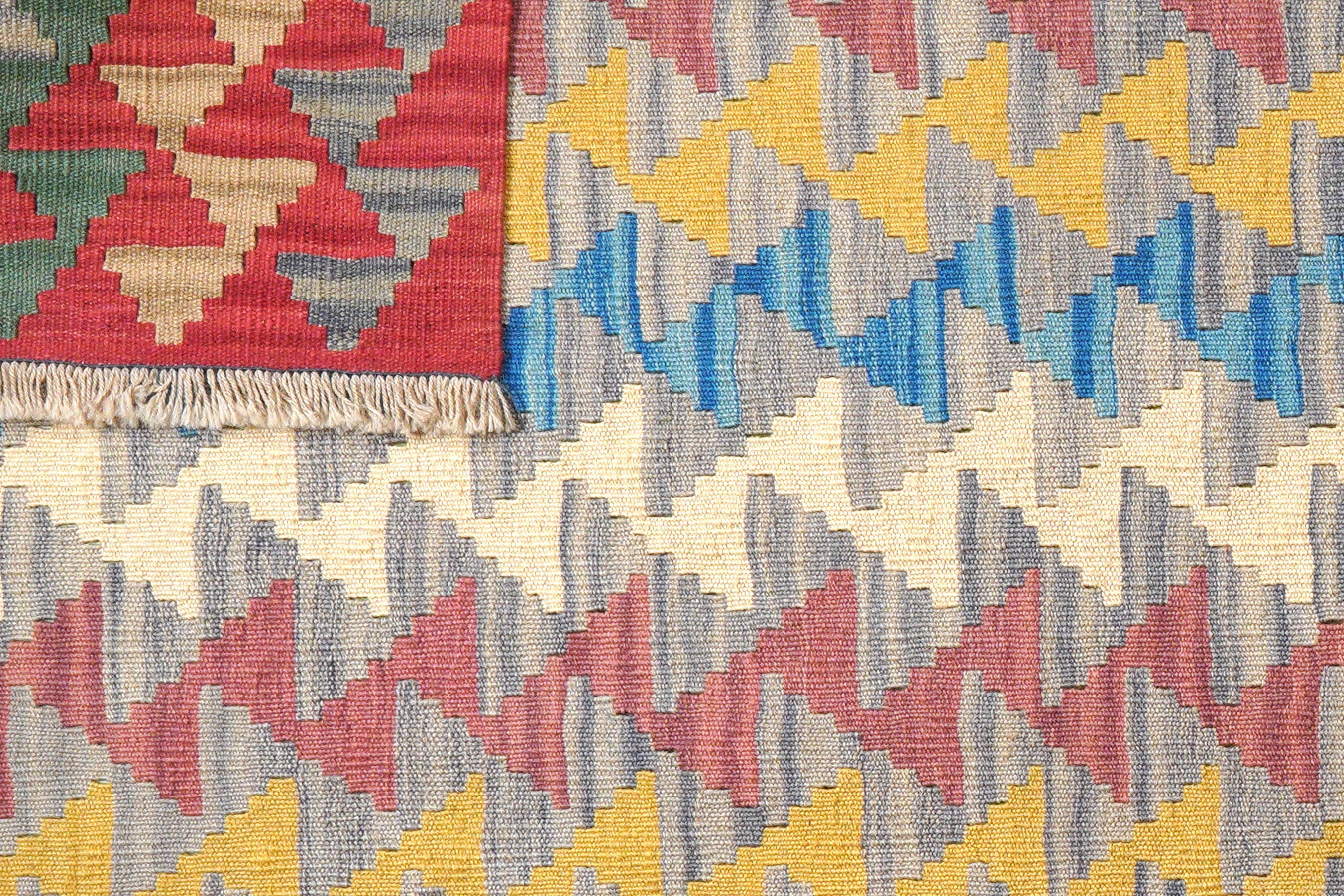 Kilim Gashgai Teppich Braun