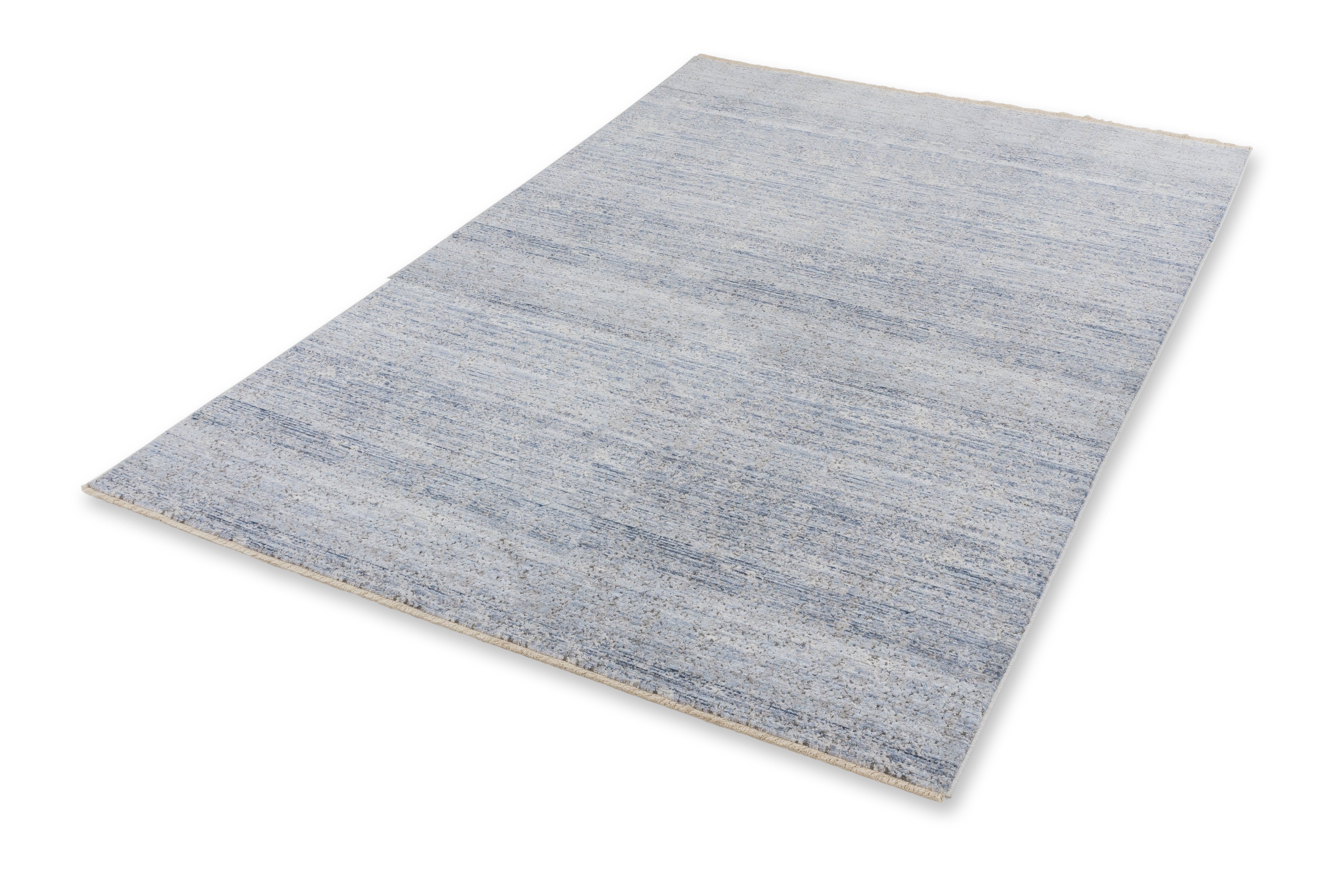 Charme Short Pile Rug Polyester Light Blue 80x150cm