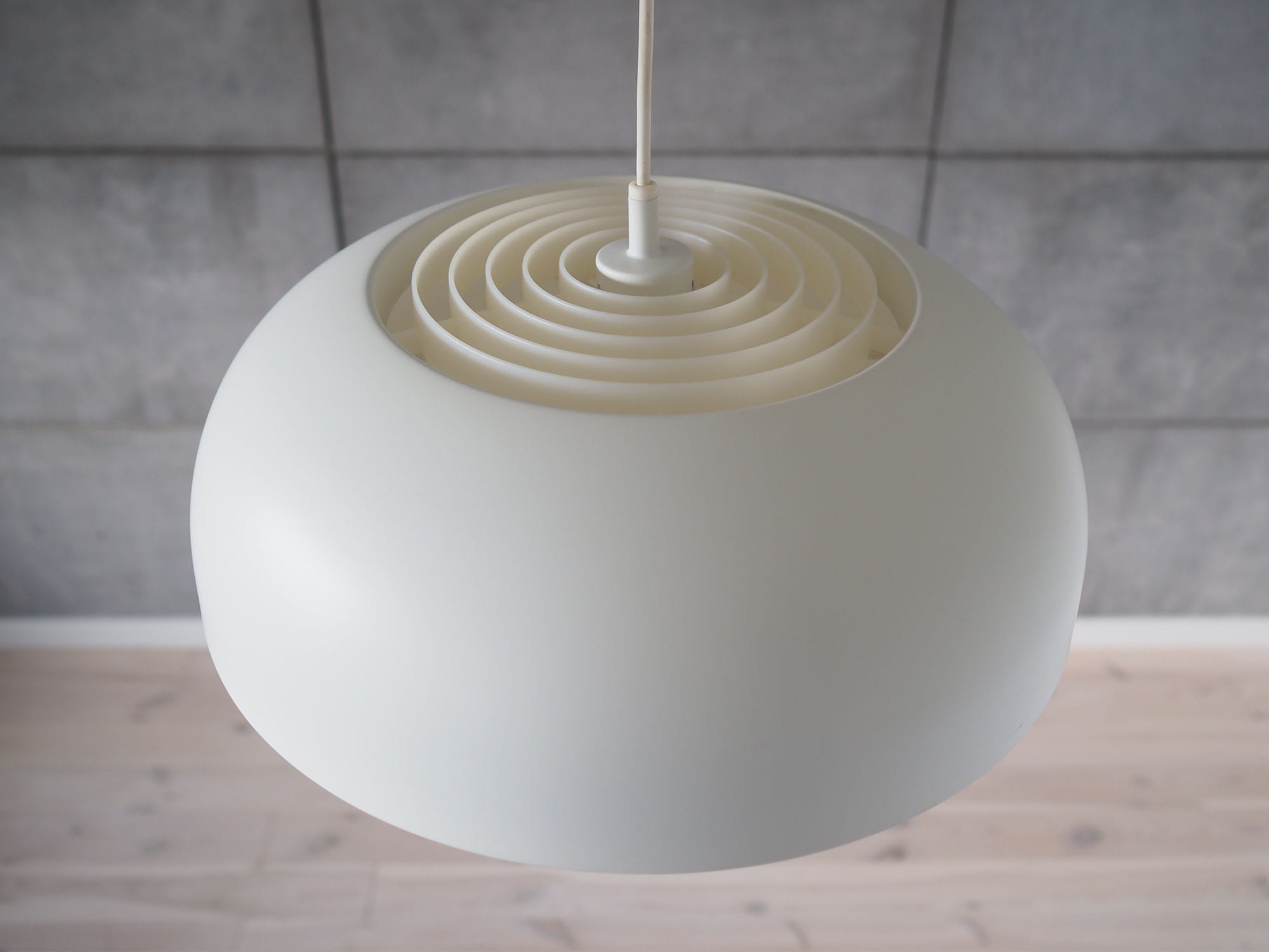 Pendant lamp Metal Plastic White