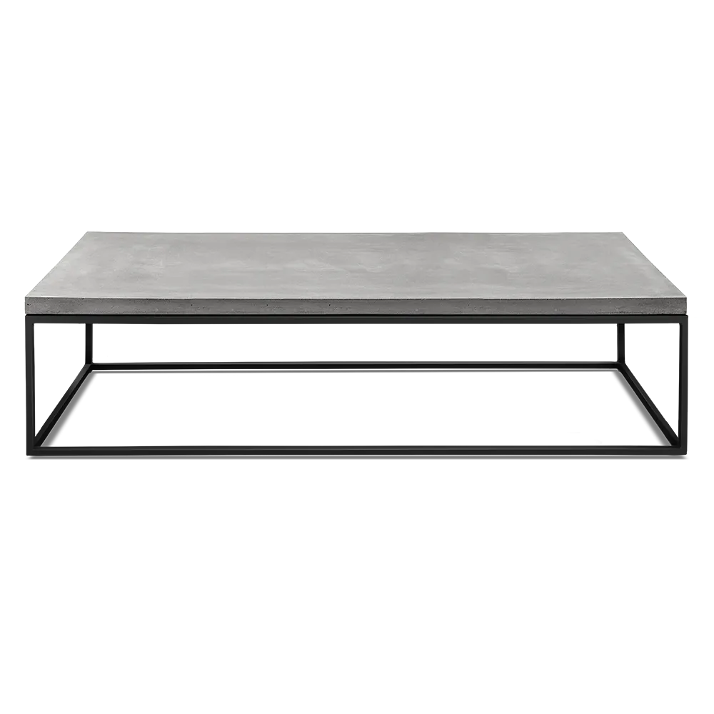 Perspective Couchtisch Faserbeton Grau