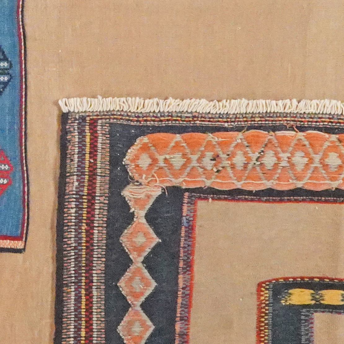 Sumak Afshar Teppich Wolle Beige