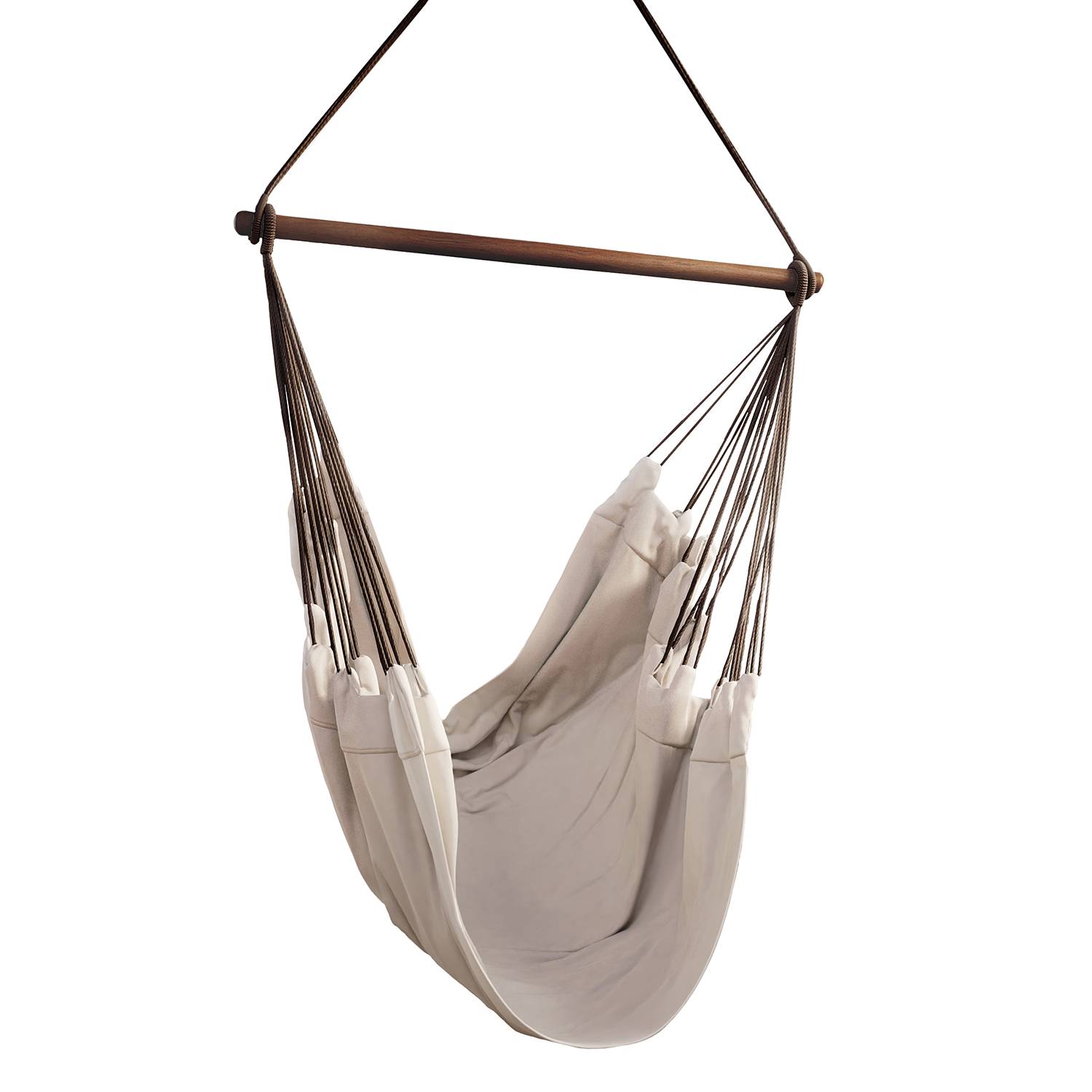 Hängesessel Malero Baumwolle / Polyester Beige / Braun