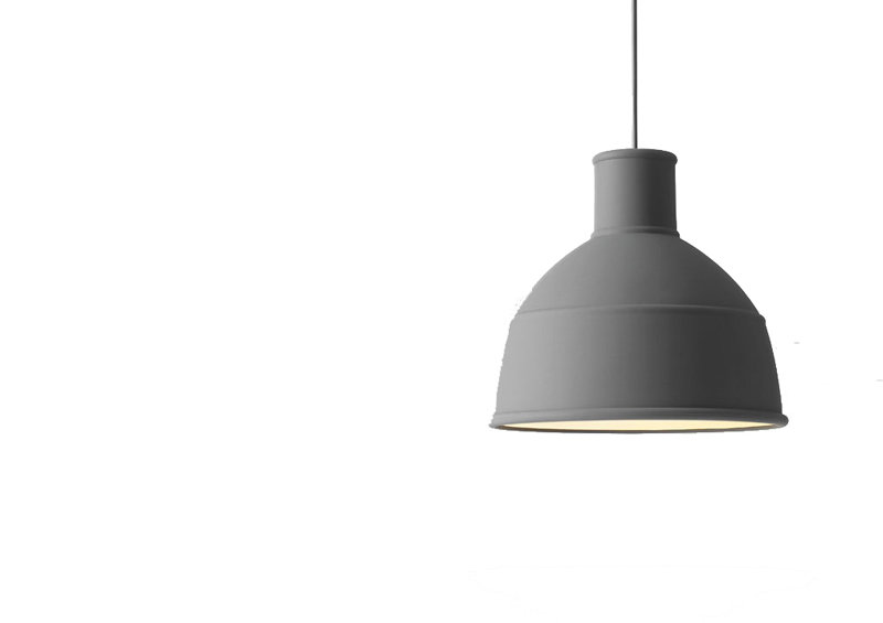 Hängeleuchte Unfold Pendant Grau