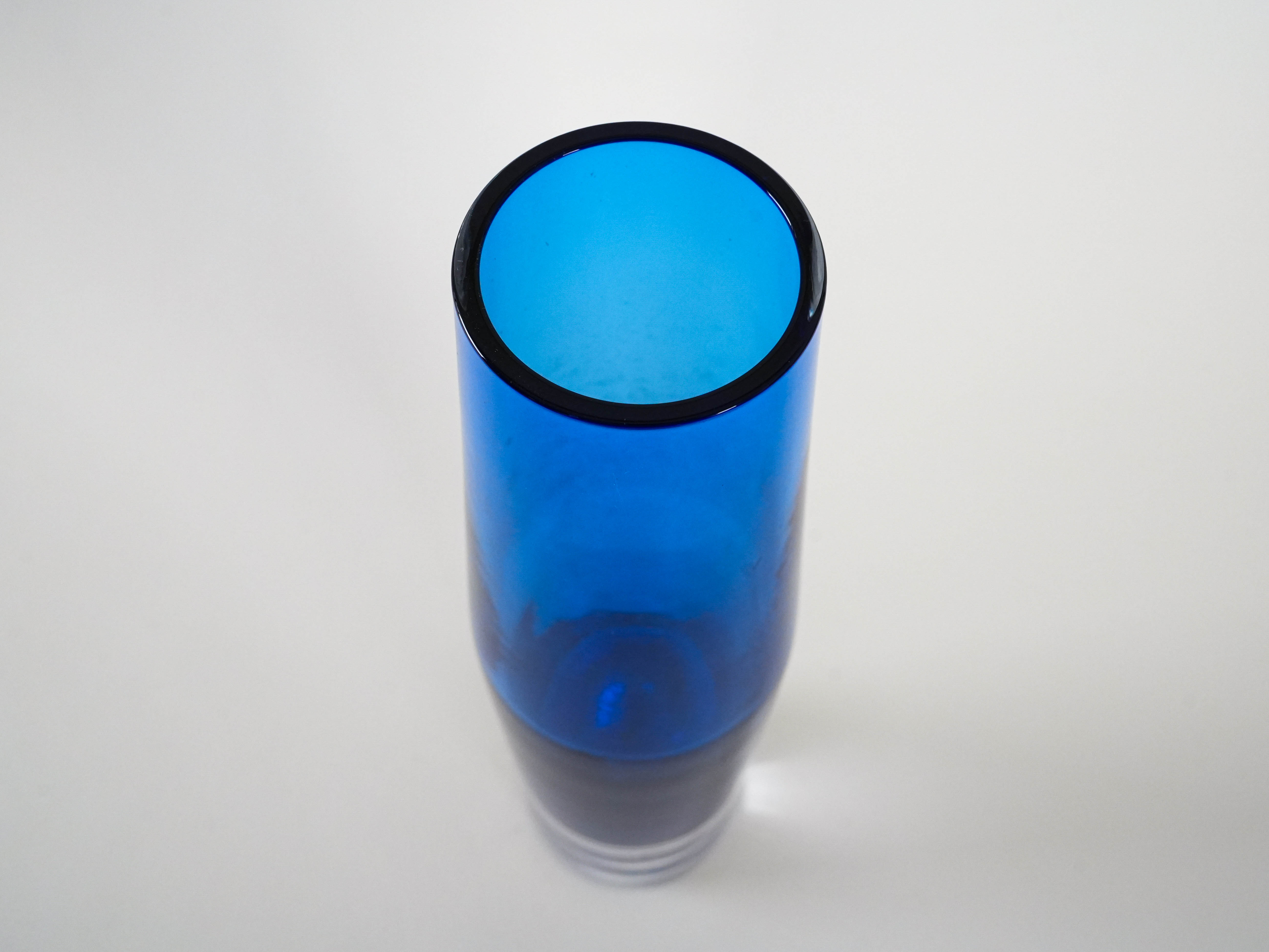 Vaso in vetro cobalto