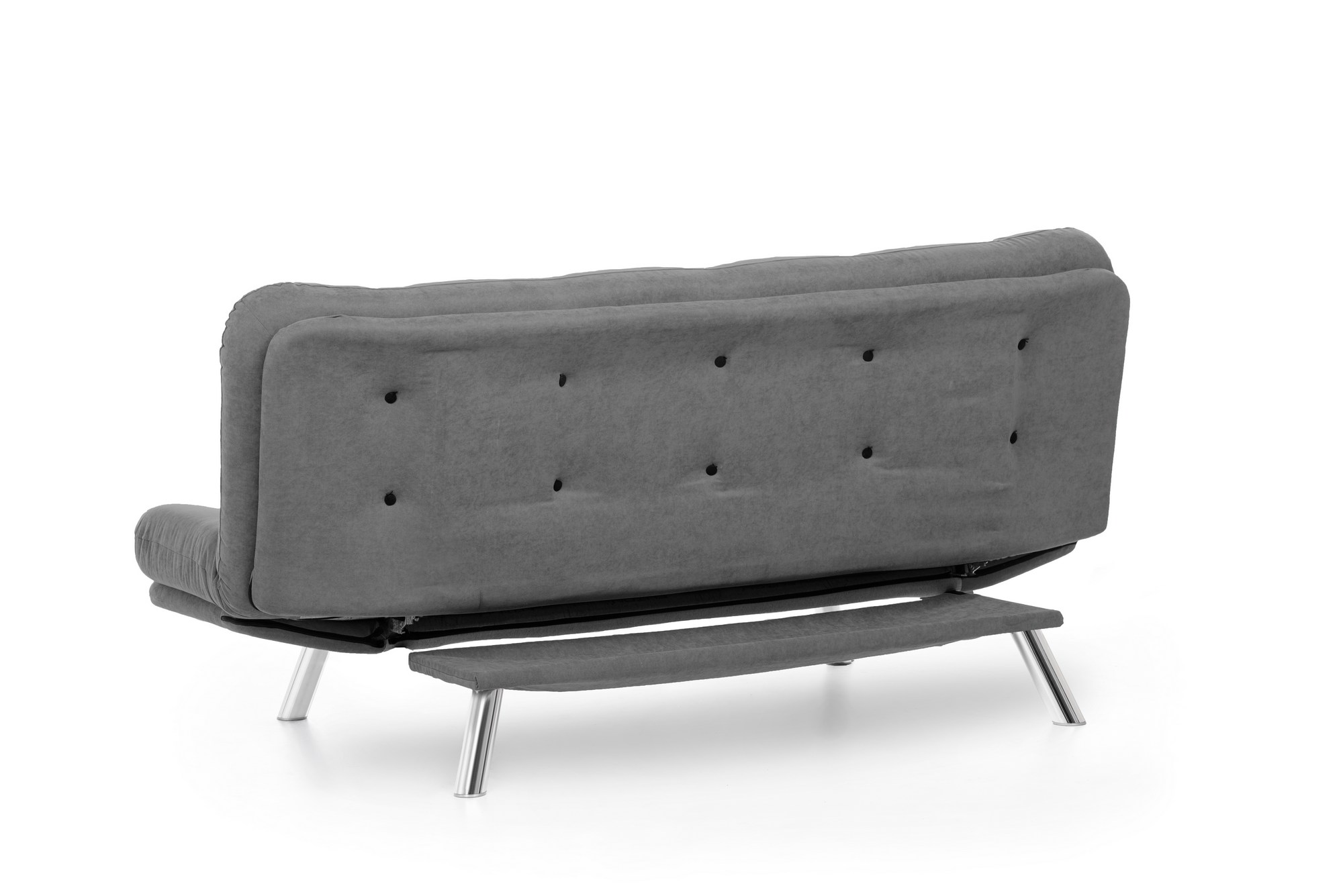 Misa Schlafsofa 3-Sitzer Grau